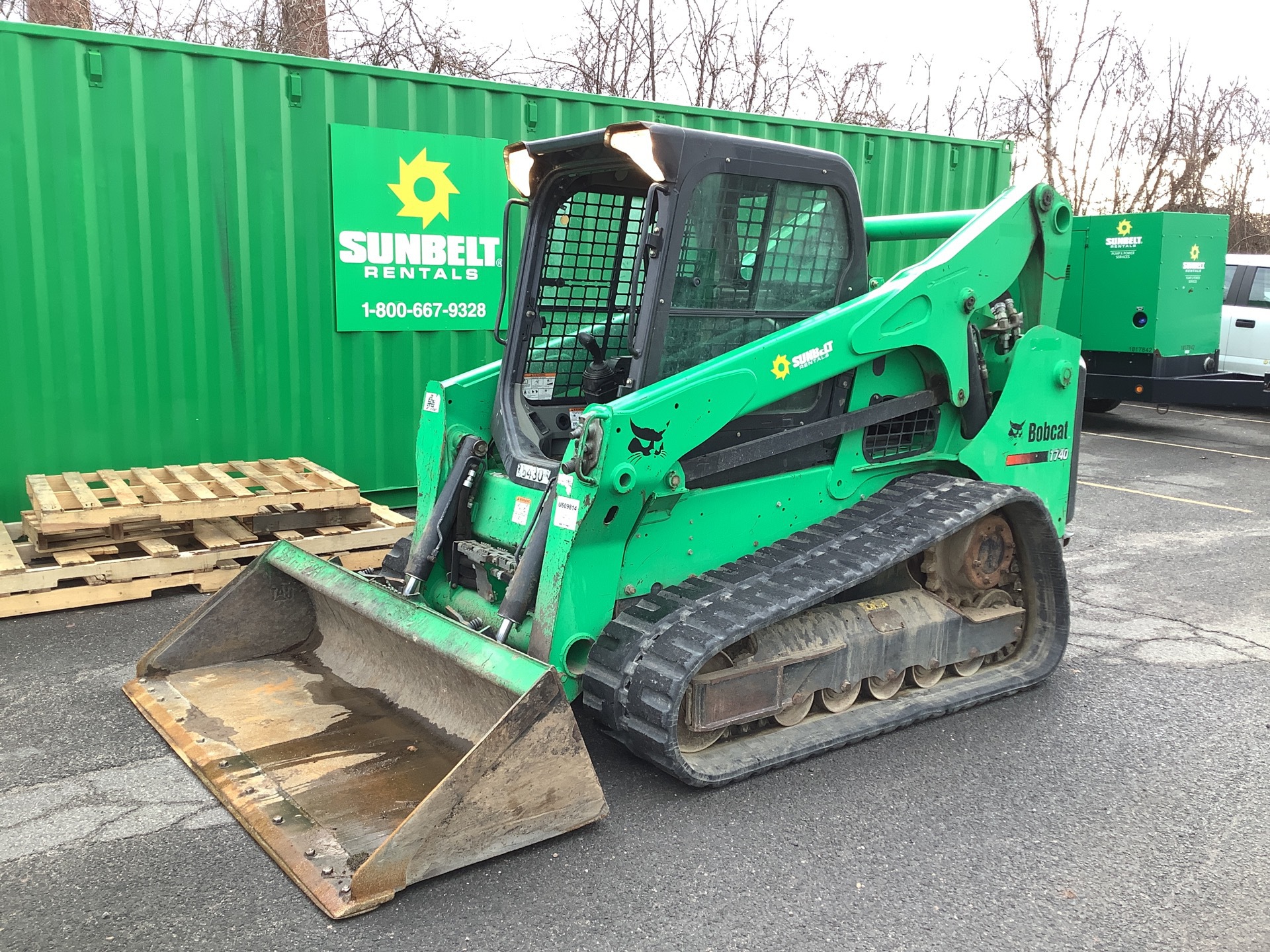 2016 Bobcat T740 Compact Track Loader