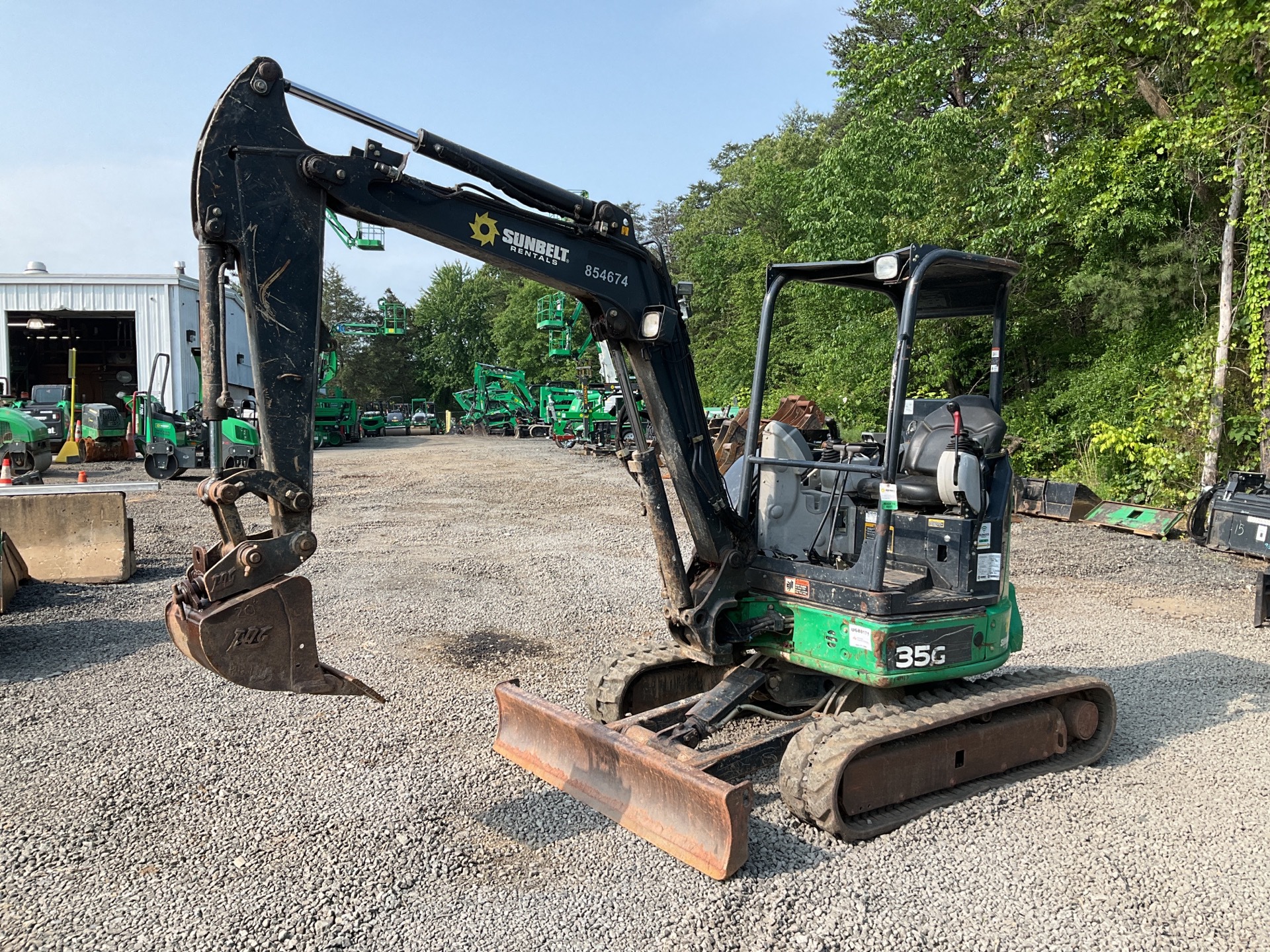 2016 John Deere 35G Mini Excavator