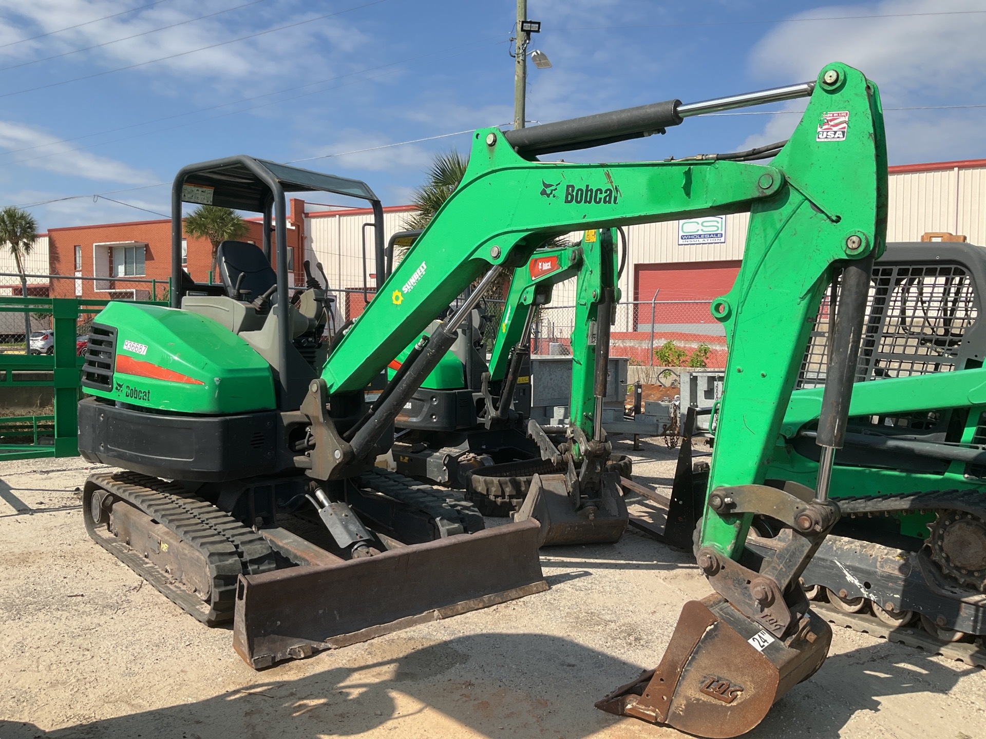 2016 Bobcat E42 Mini Excavator