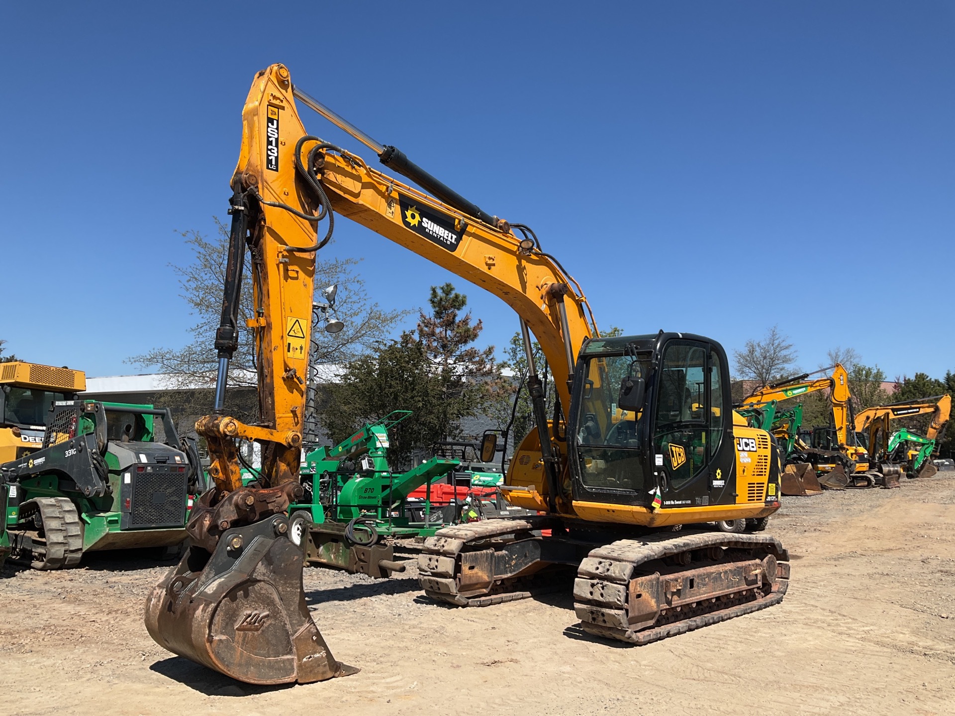 2017 JCB JS131LC Tracked Excavator