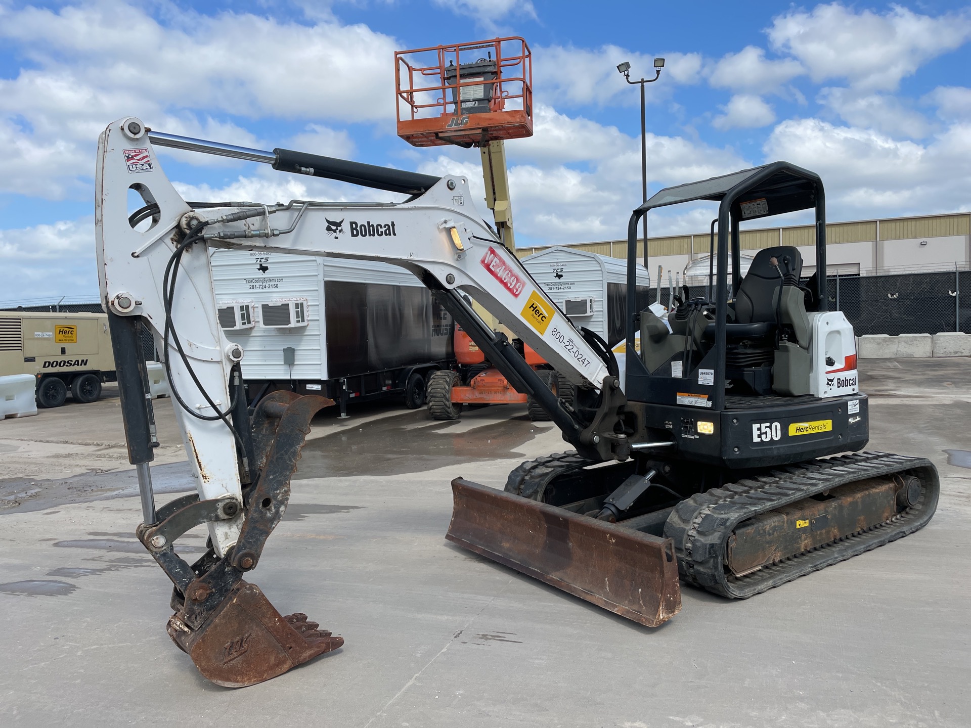 2018 Bobcat E50 Mini Excavator