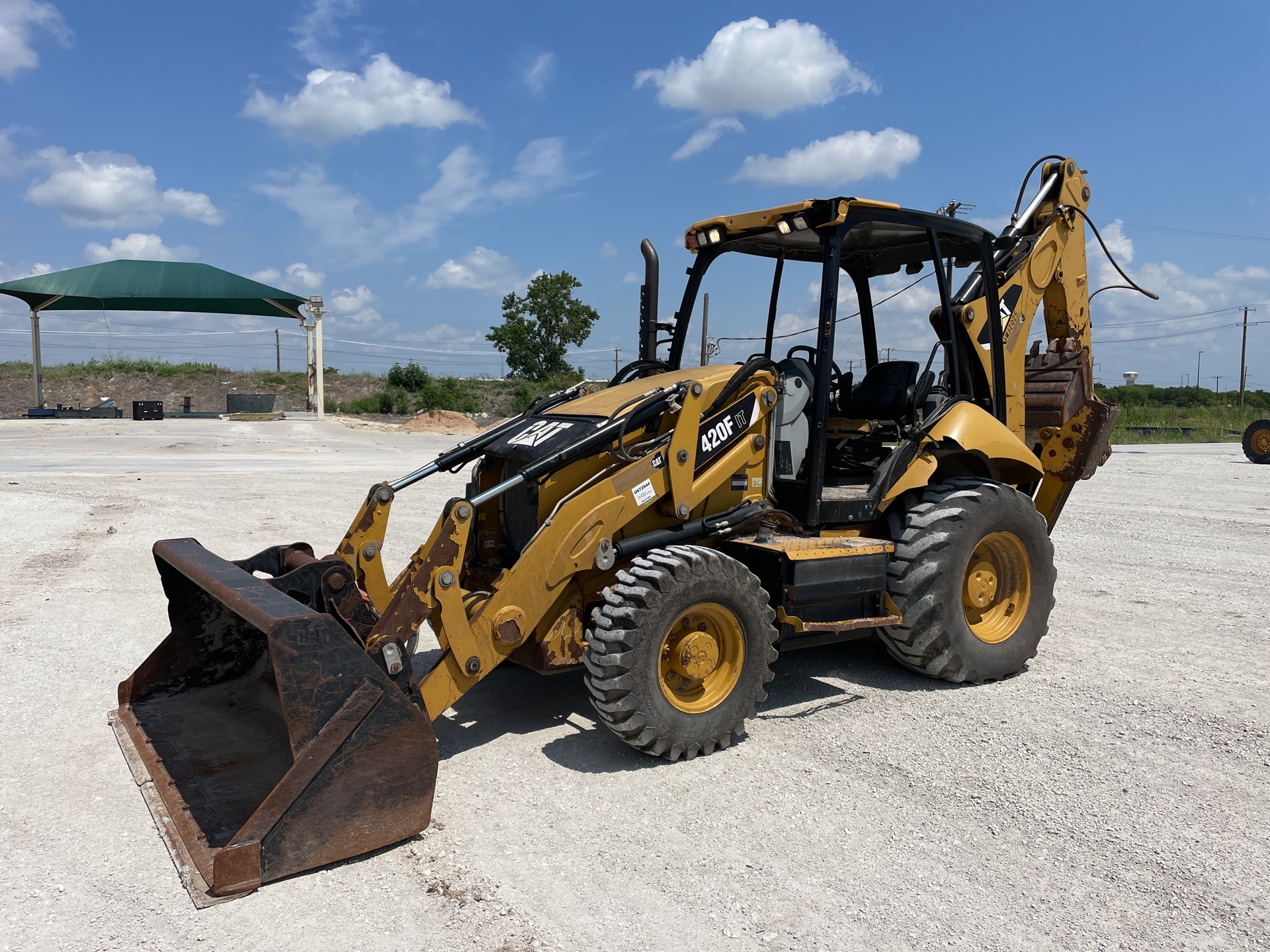 2014 Cat 420FIT 4x4 Backhoe Loader