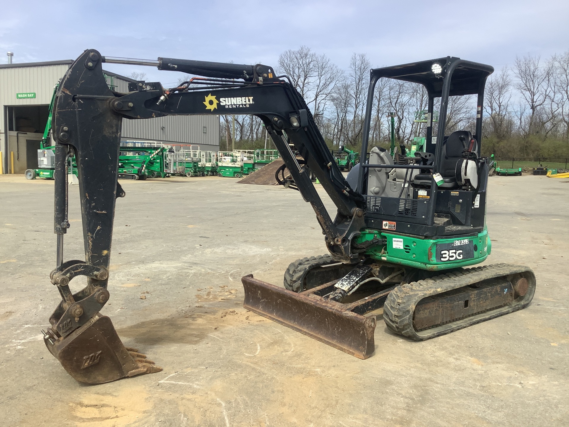 2016 John Deere 35G Mini Excavator