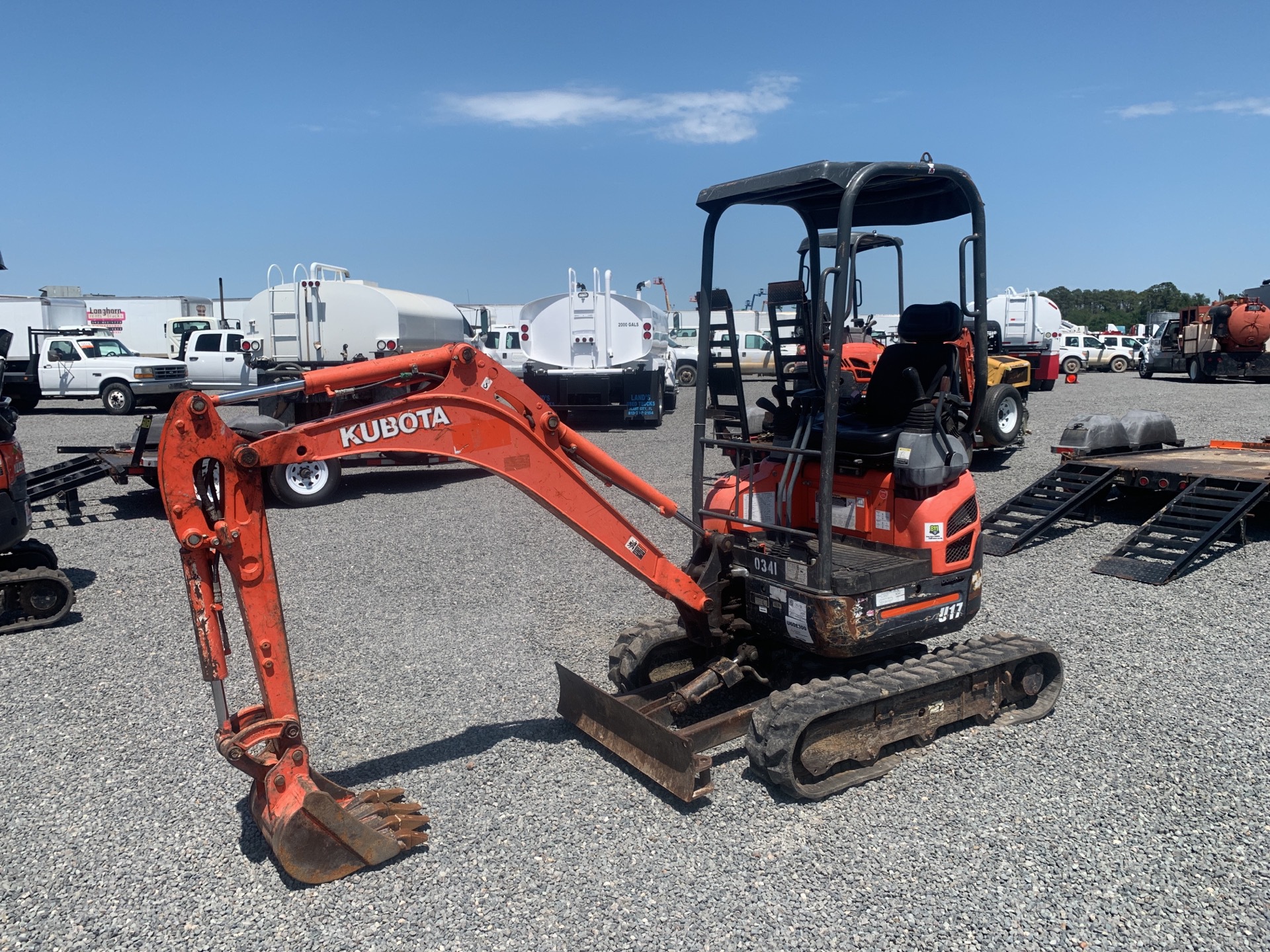 2017 Kubota U17 Mini Excavator