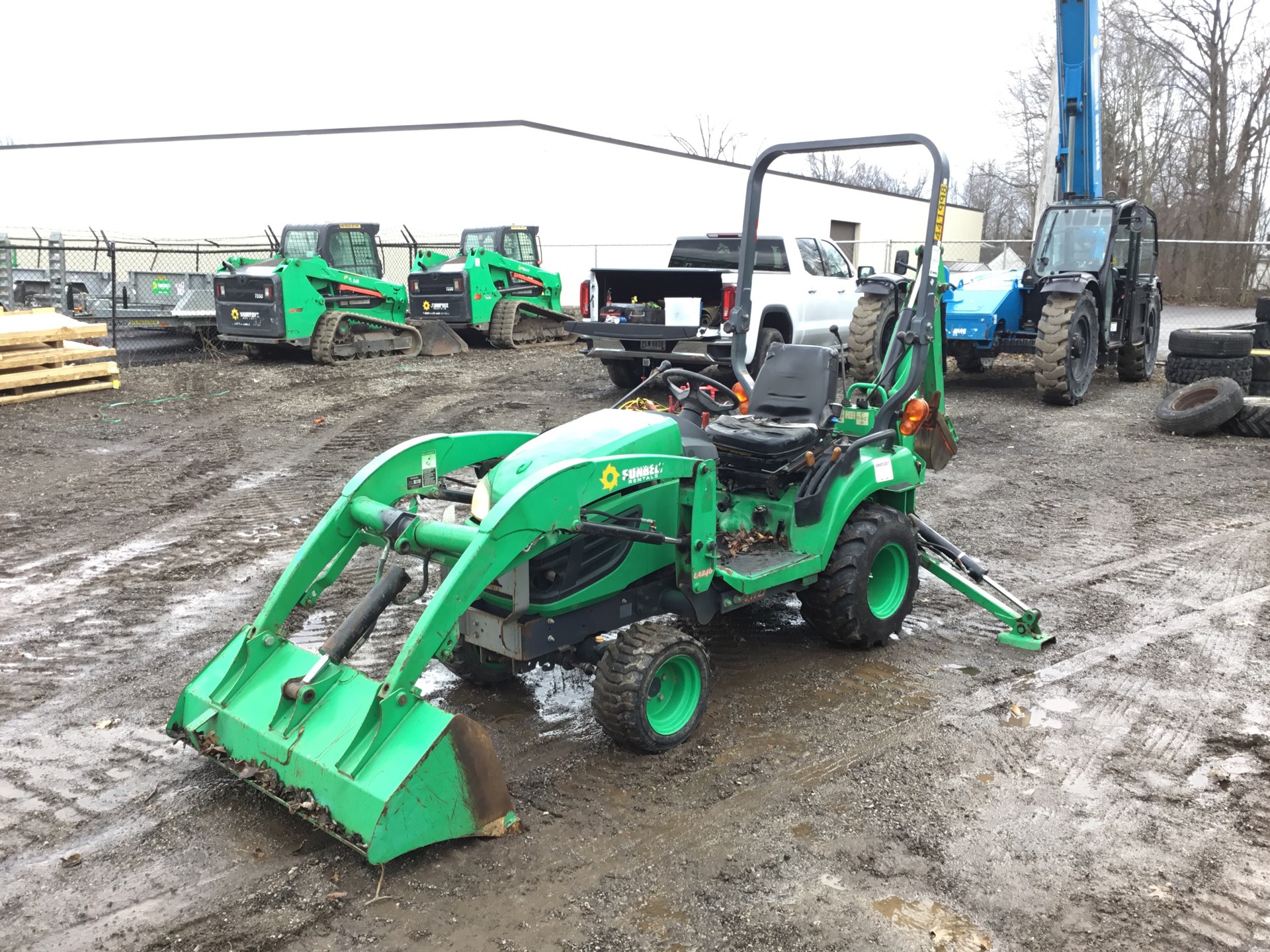 2012 Kubota BX25D 4x4 Backhoe Loader