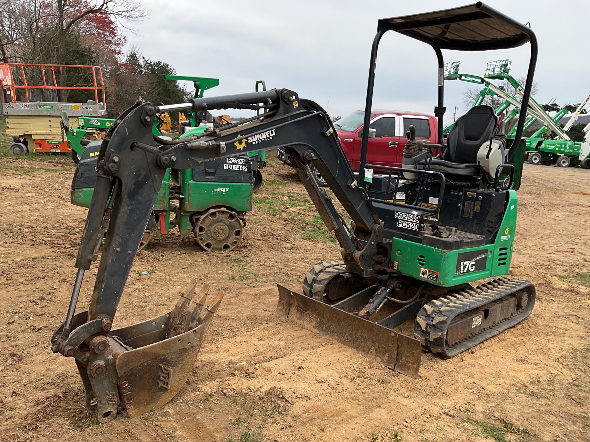 2017 John Deere 17G Mini Excavator