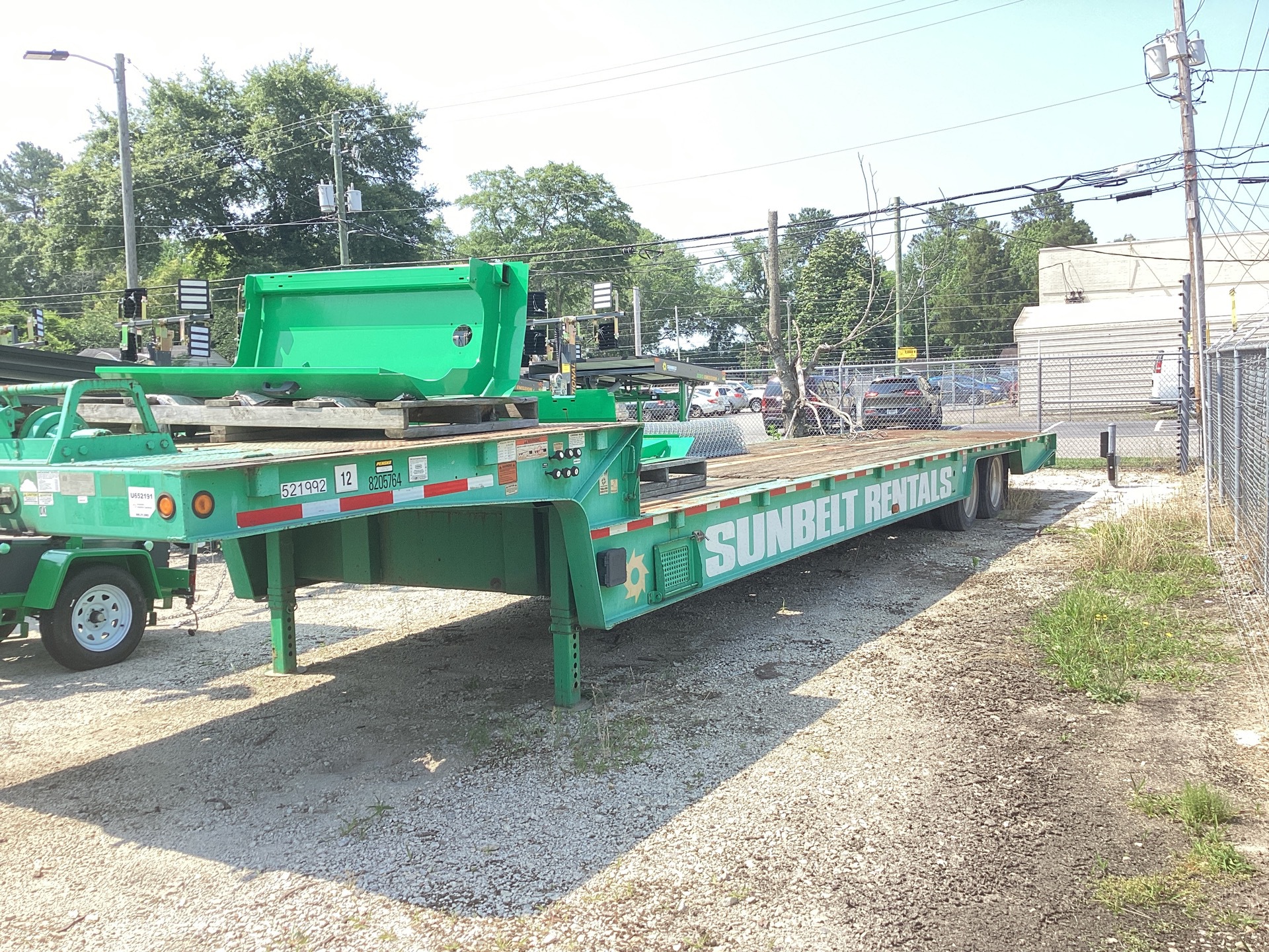 2013 Trail King TK80HT-482 48 ft T/A Hydraulic Tail Trailer