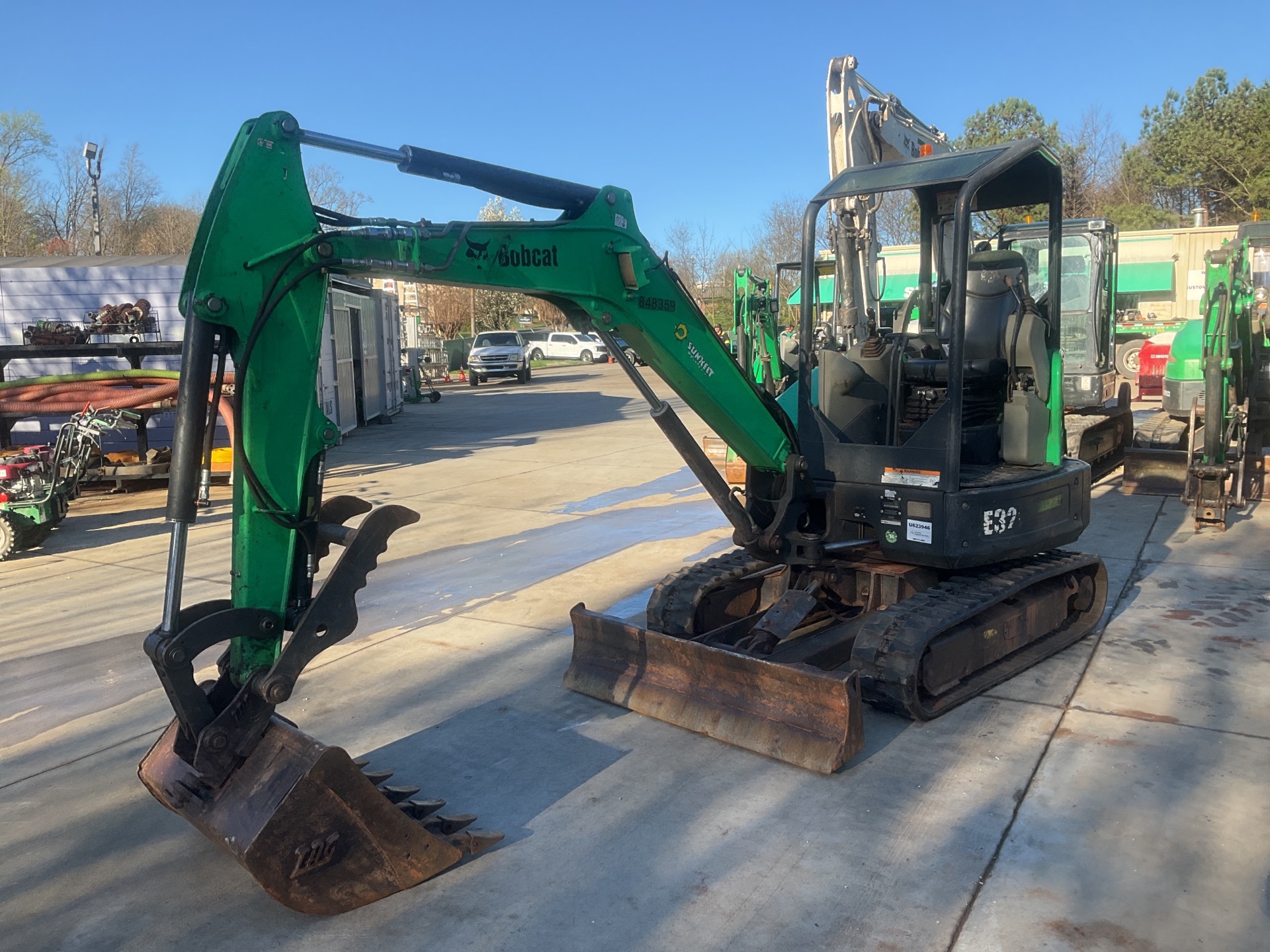 2016 Bobcat E32i Mini Excavator