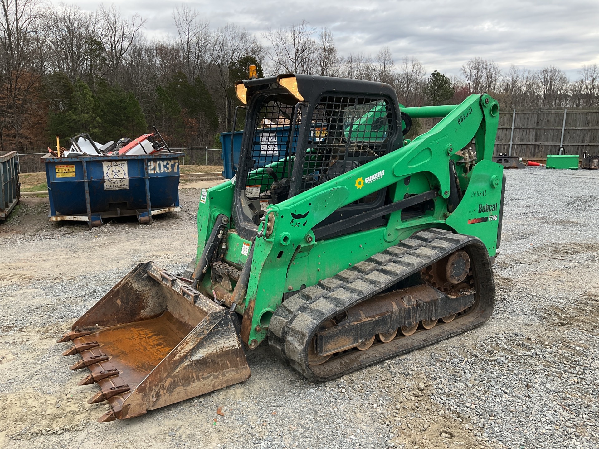 2016 Bobcat T740 Compact Track Loader