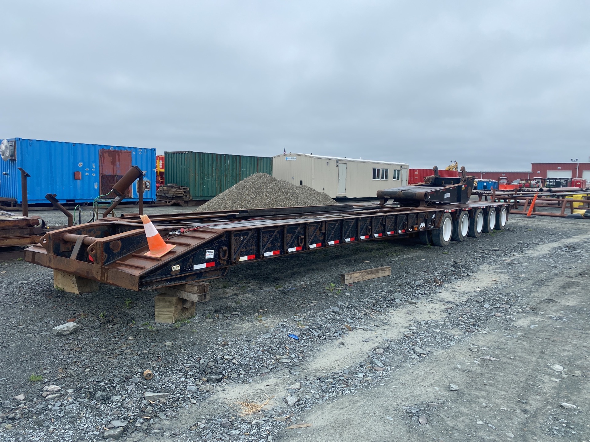 2003 Holden HMD60 60 ton 48 ft 5 axle Lowboy Trailer