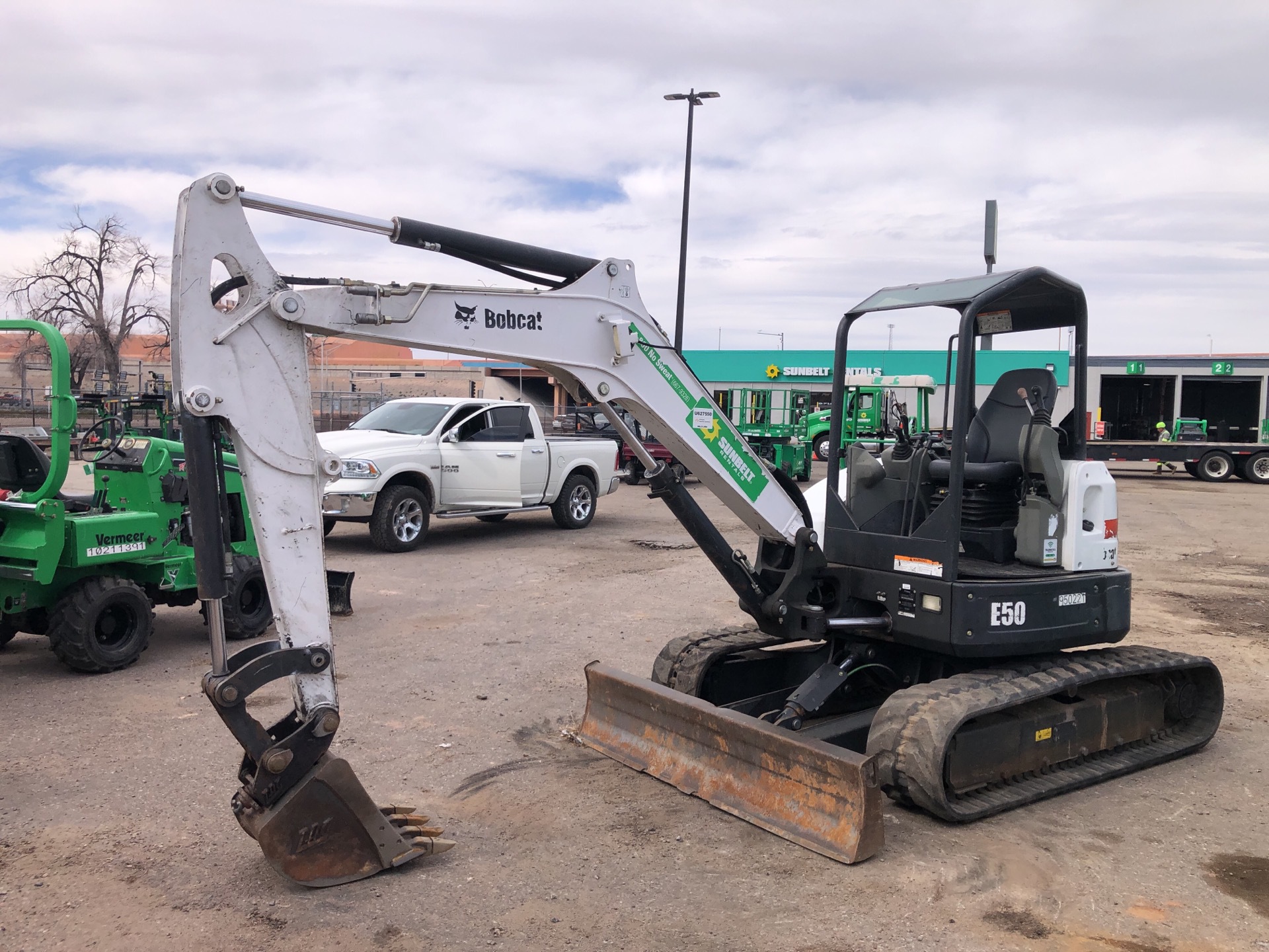 2017 Bobcat E50 Mini Excavator