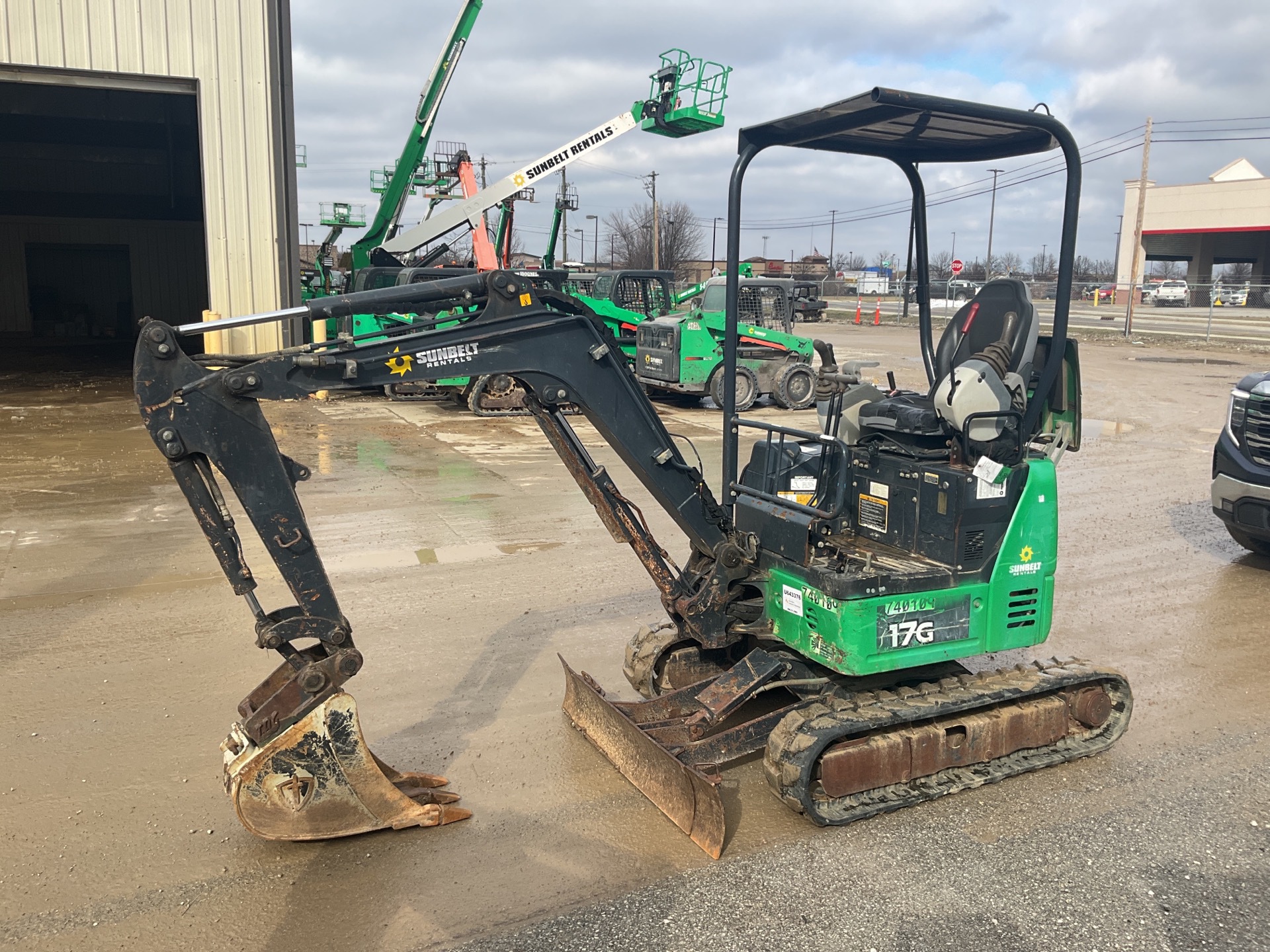 2015 John Deere 17G Mini Excavator