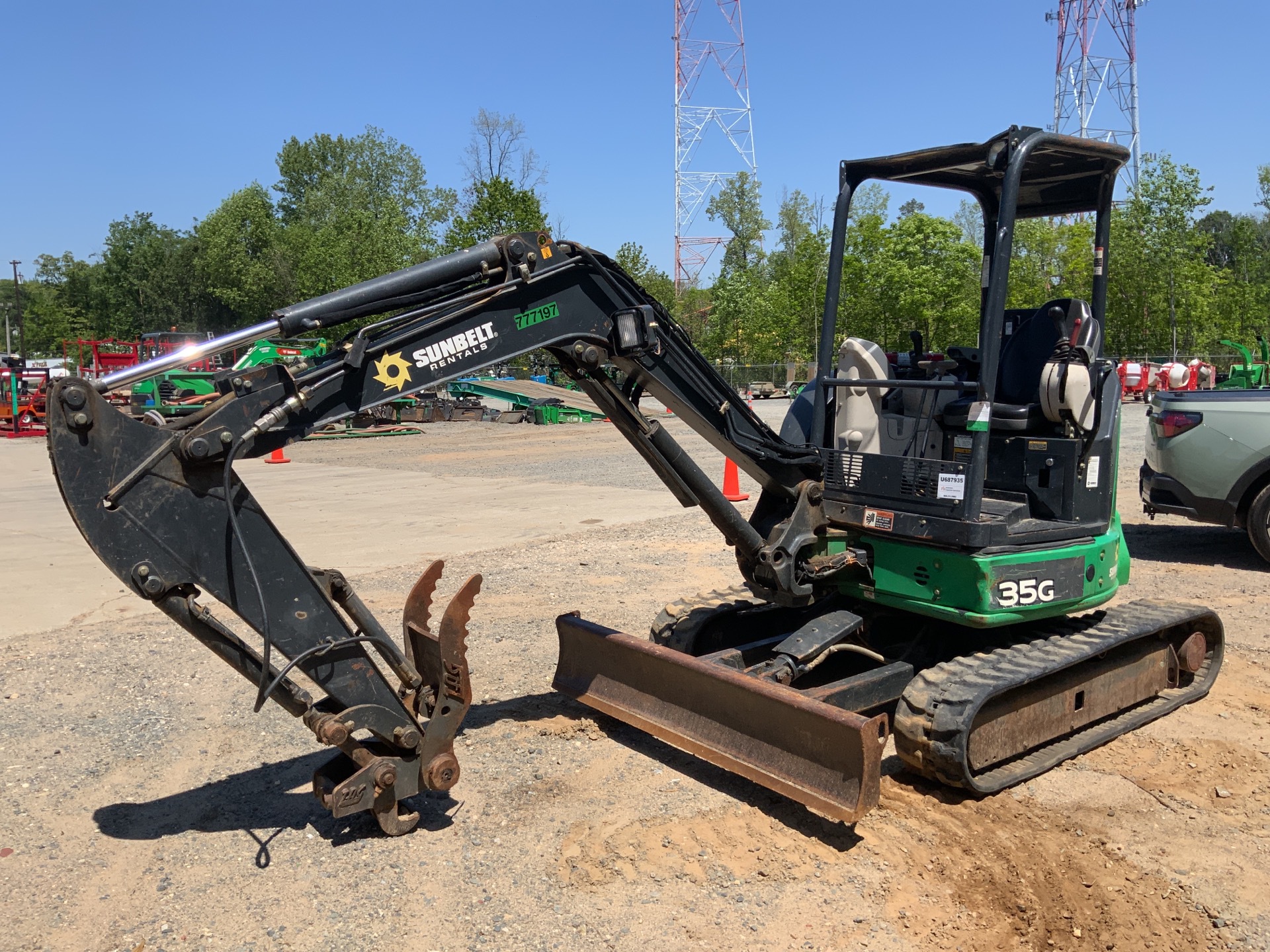 2015 John Deere 35G Mini Excavator