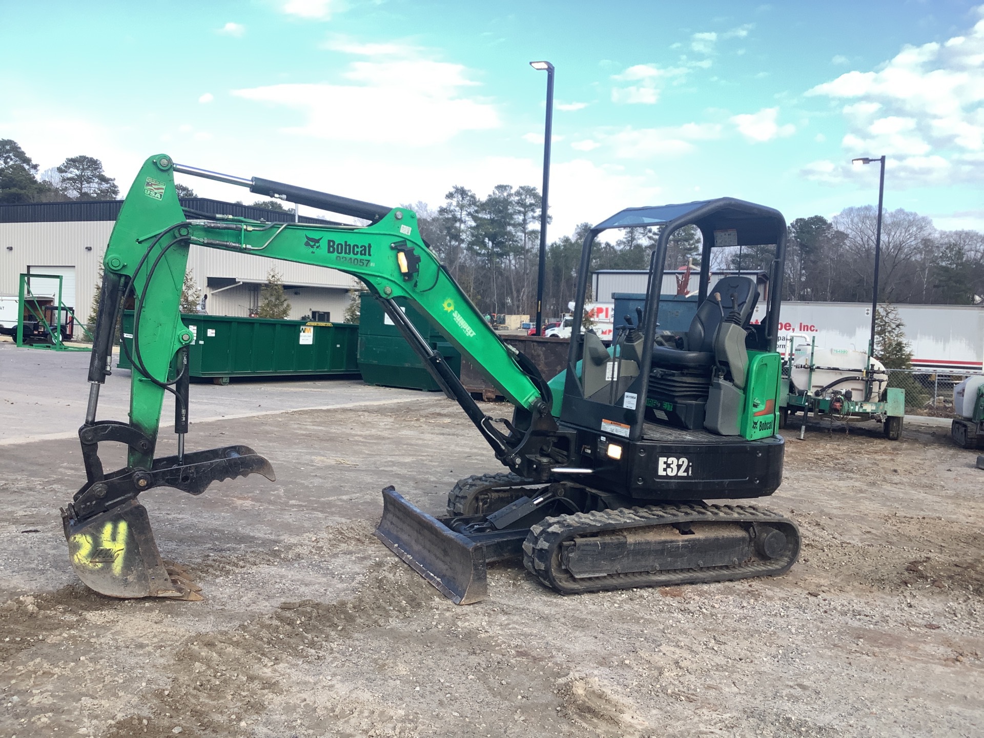 2016 Bobcat E32i Mini Excavator