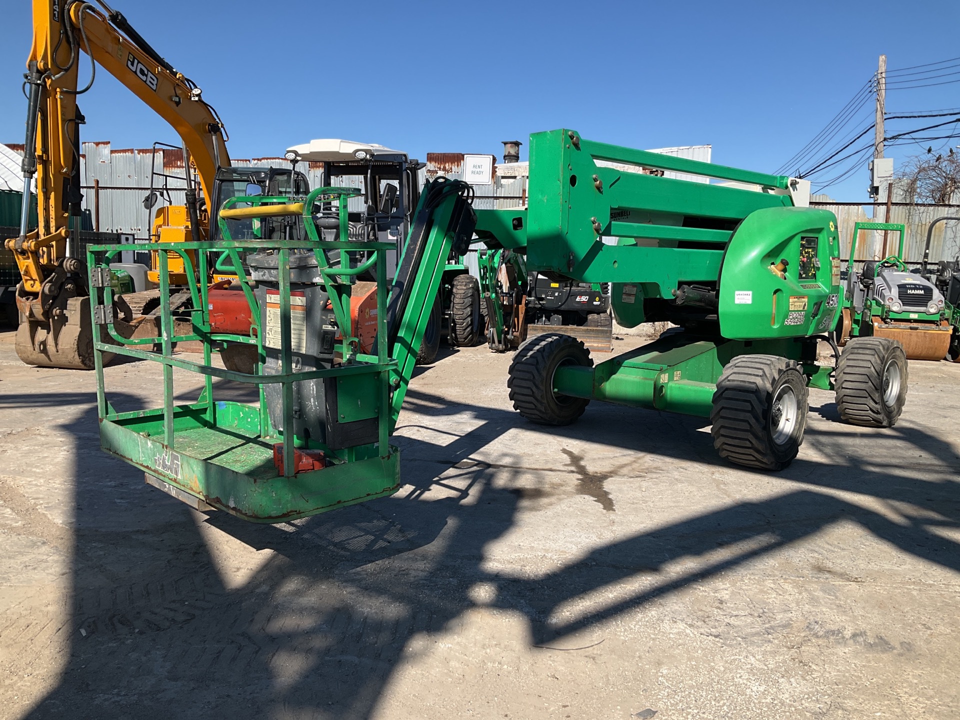 2013 JLG 450AJ Series II 4WD Diesel Articulating Boom Lift