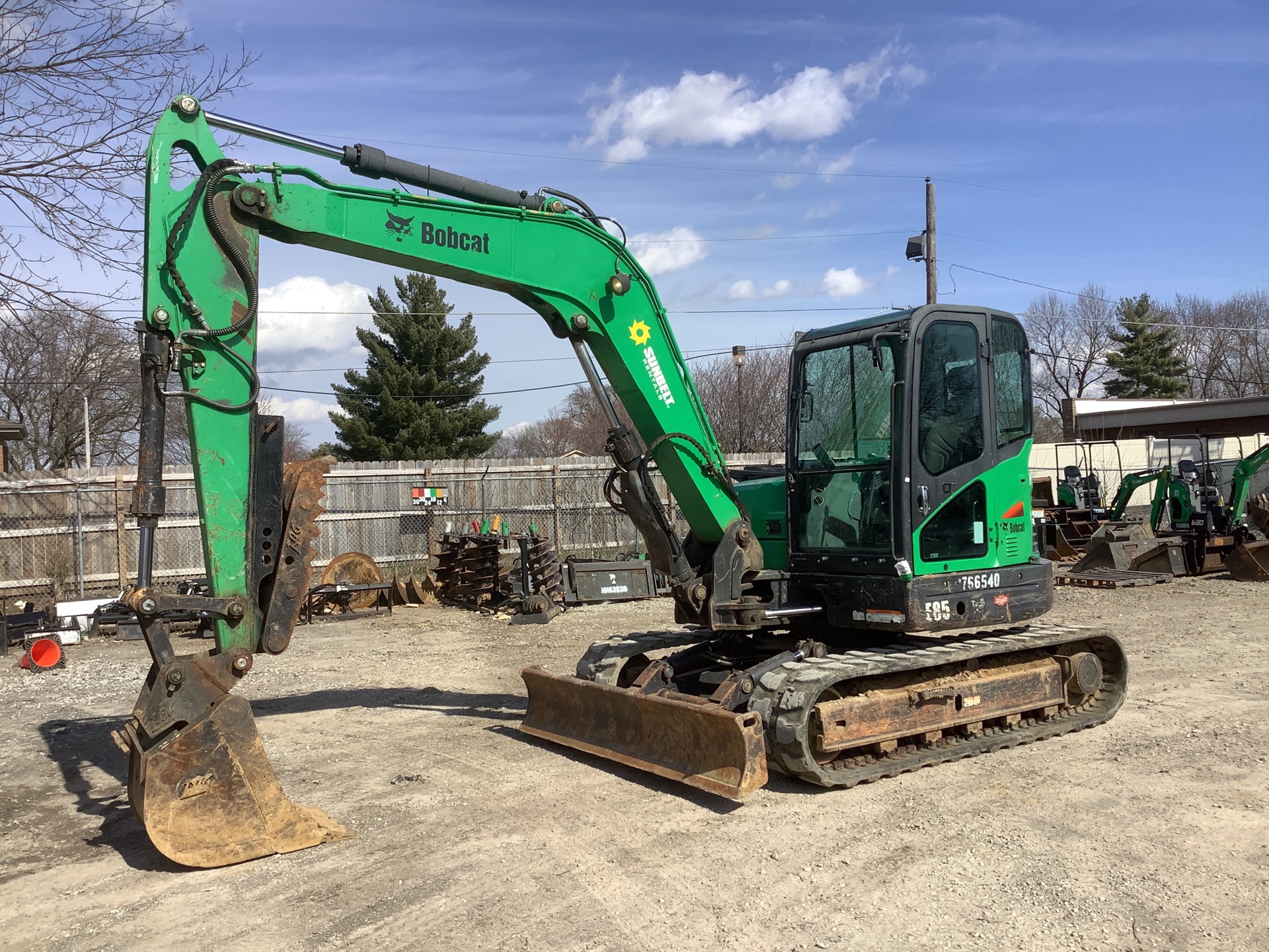 2015 Bobcat E85 Mini Excavator