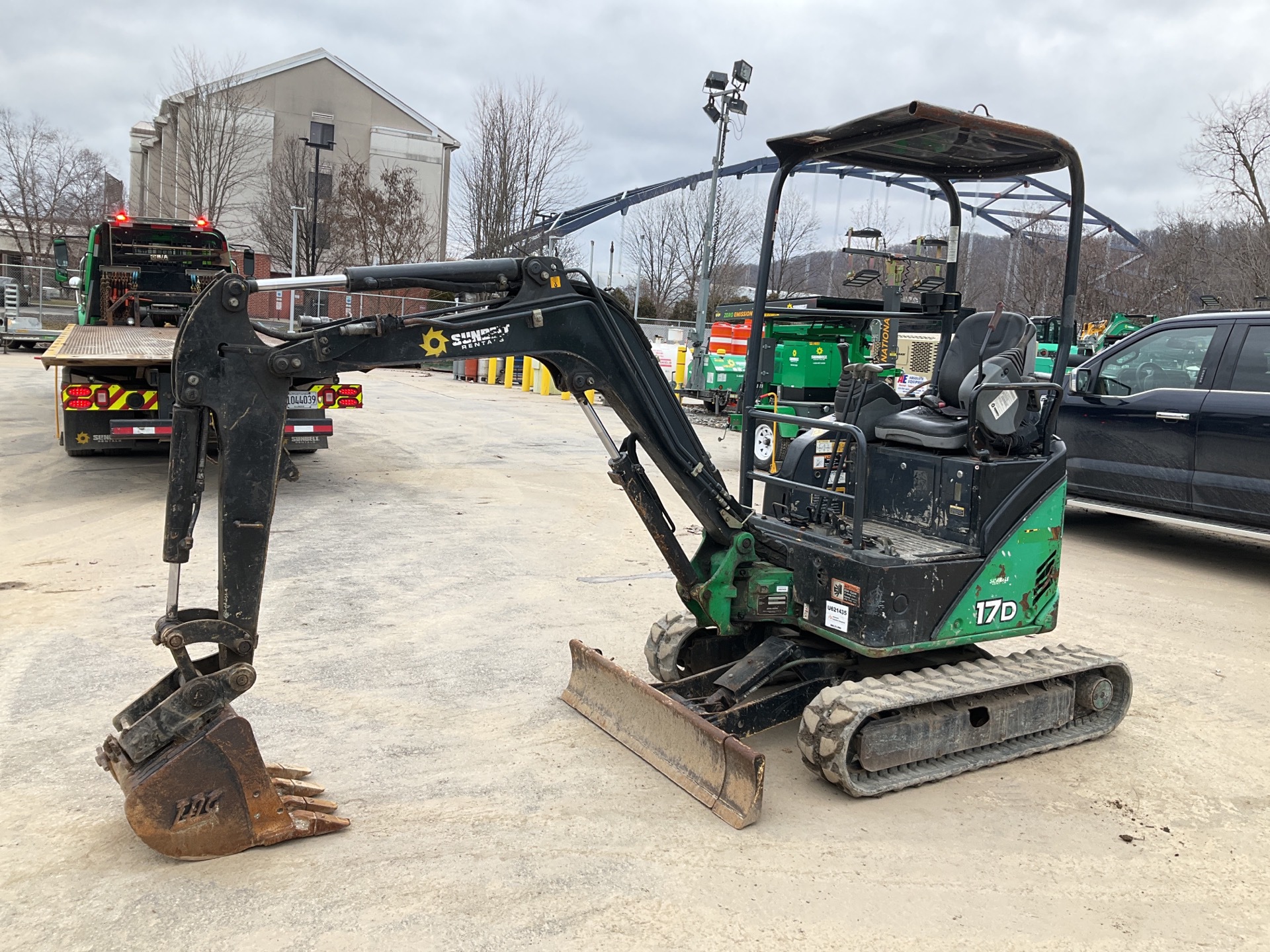 2013 John Deere 17D Mini Excavator