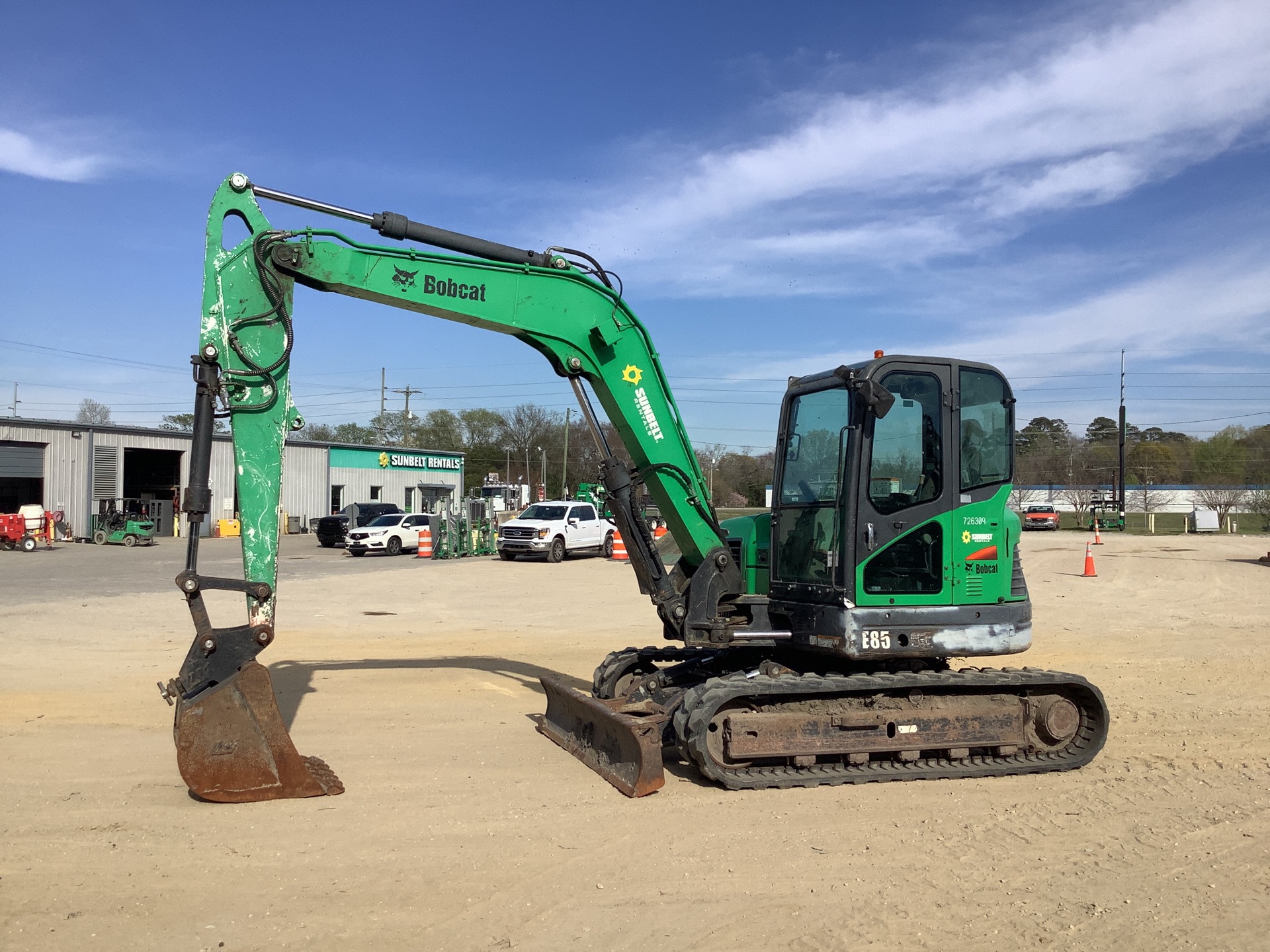 2015 Bobcat E85M Mini Excavator