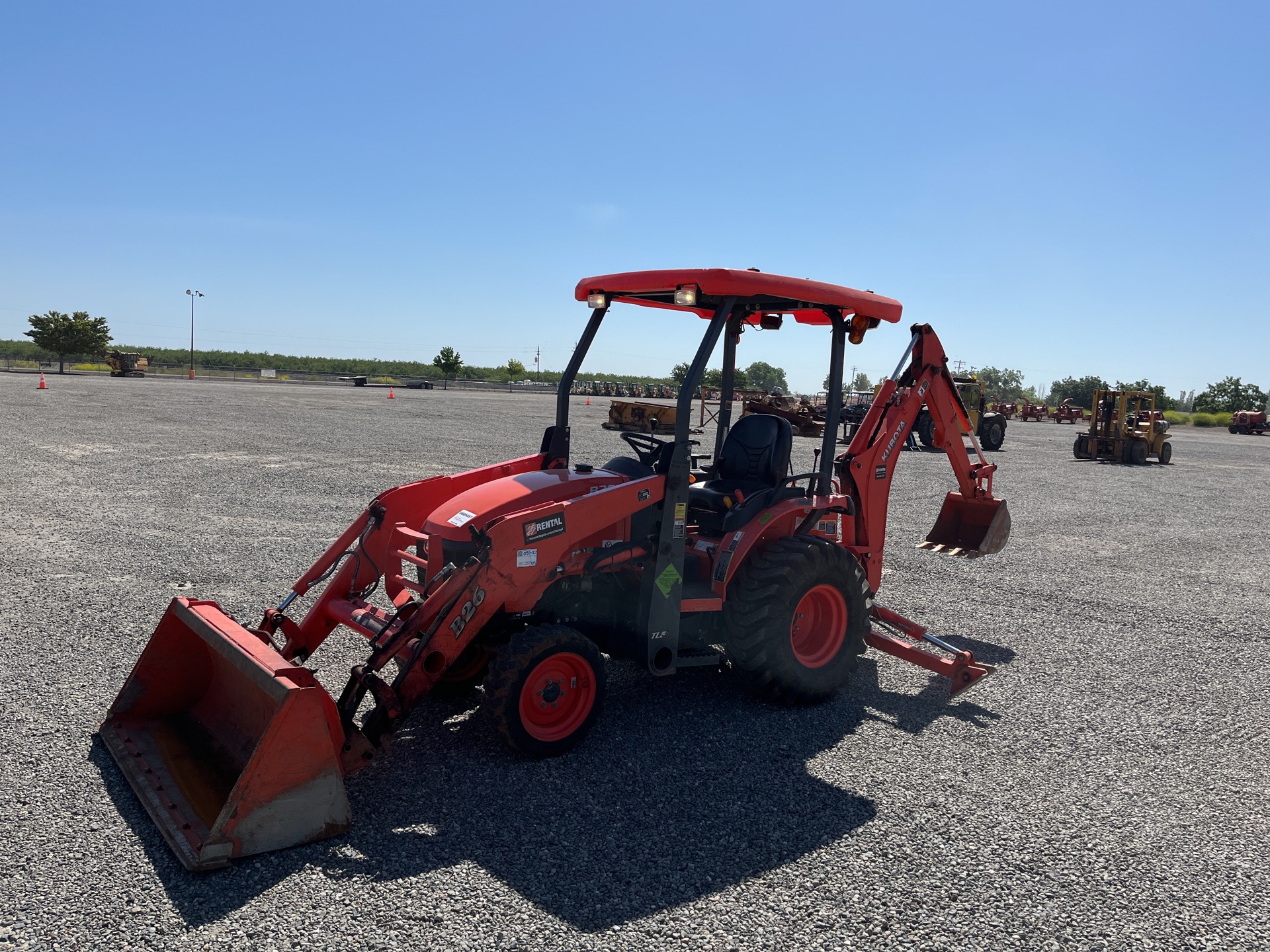 2019 Kubota B26 4WD Utility Tractor