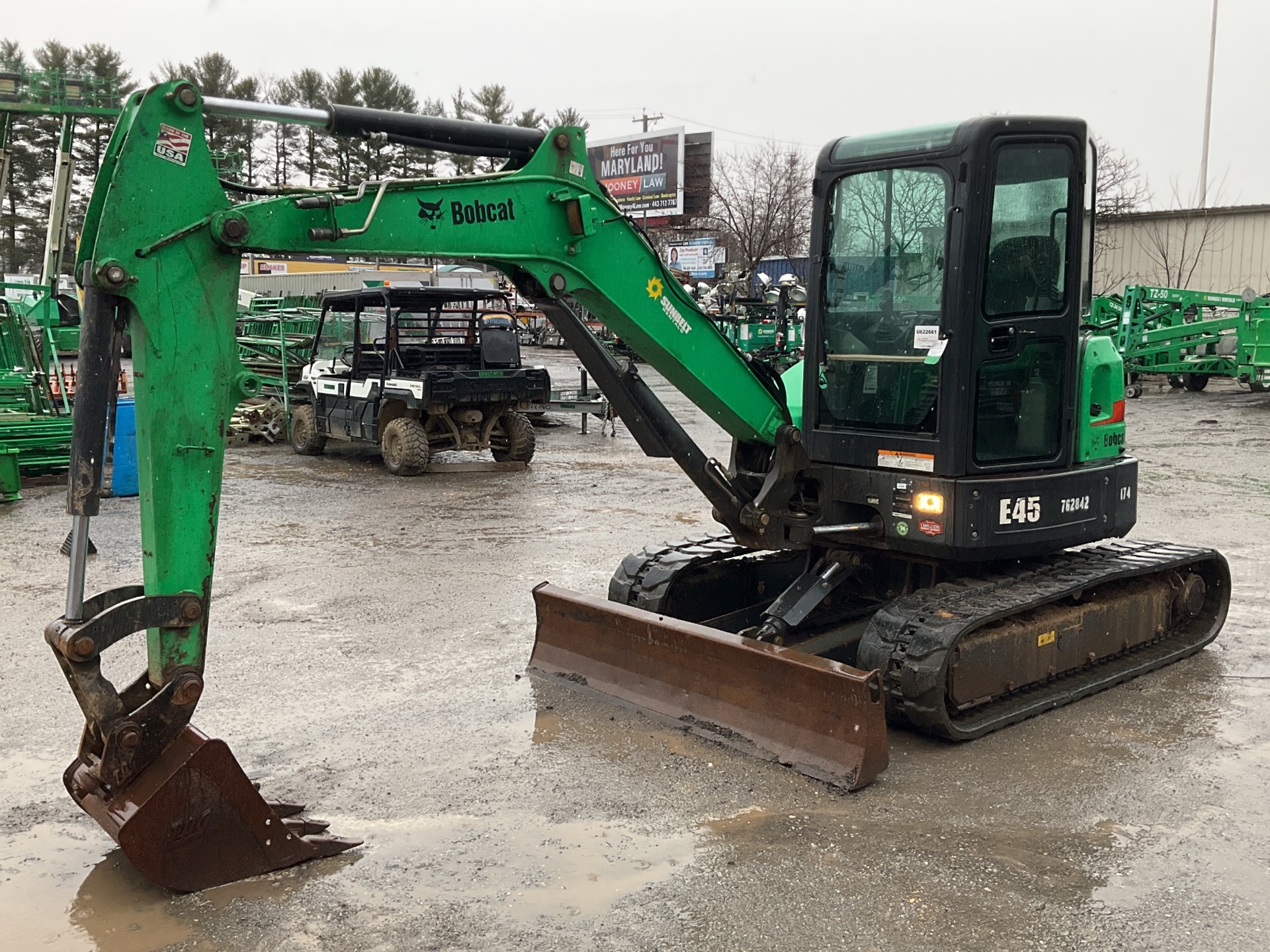 2015 Bobcat E45 Mini Excavator