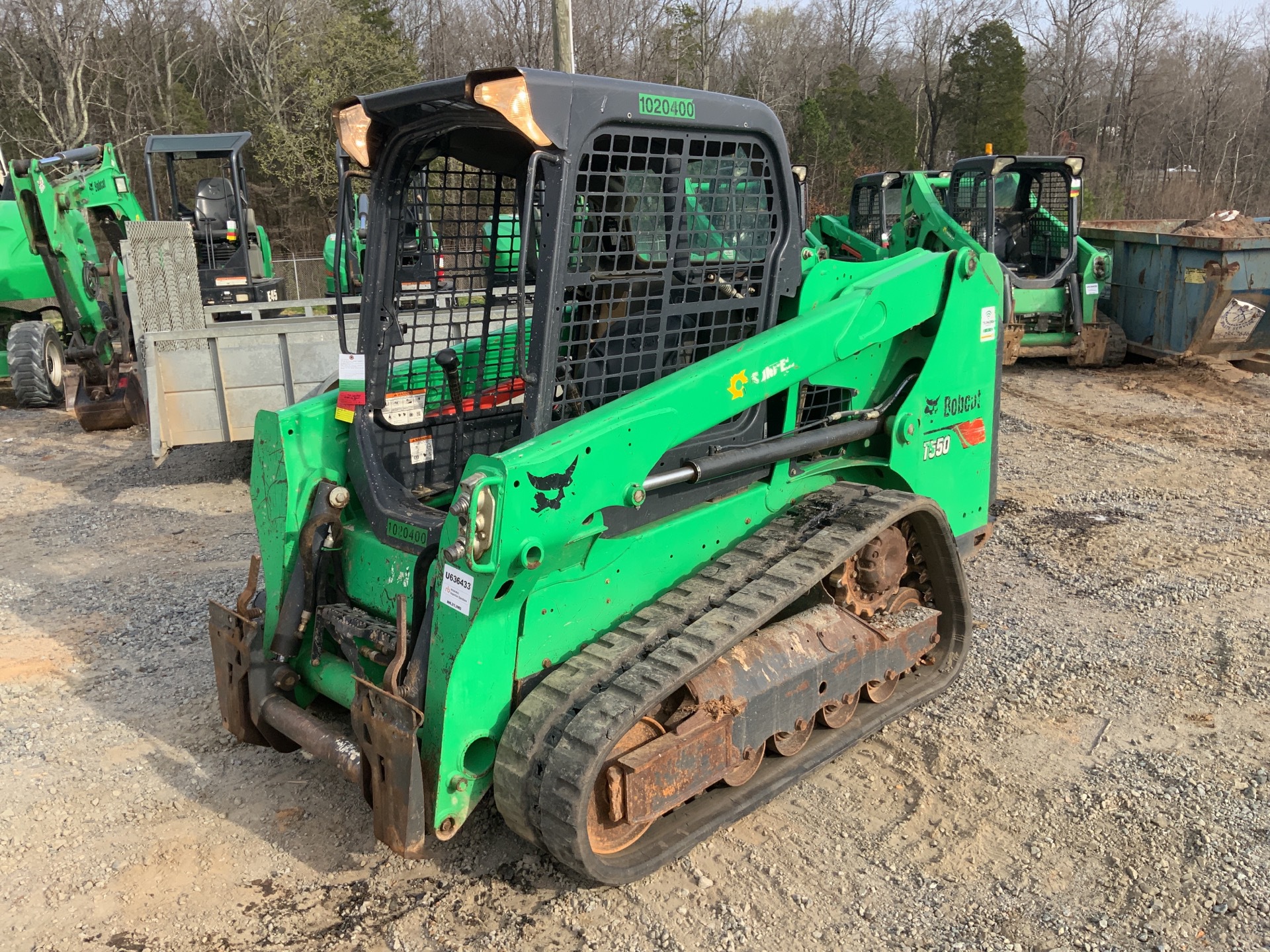 2017 Bobcat T550 Compact Track Loader