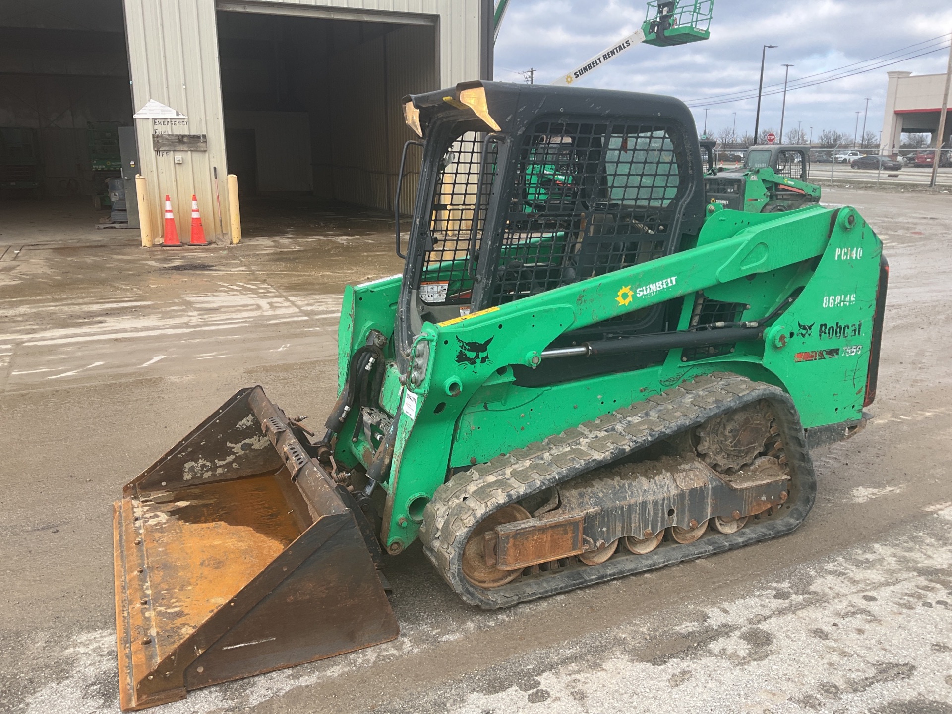 2016 Bobcat T550 Compact Track Loader