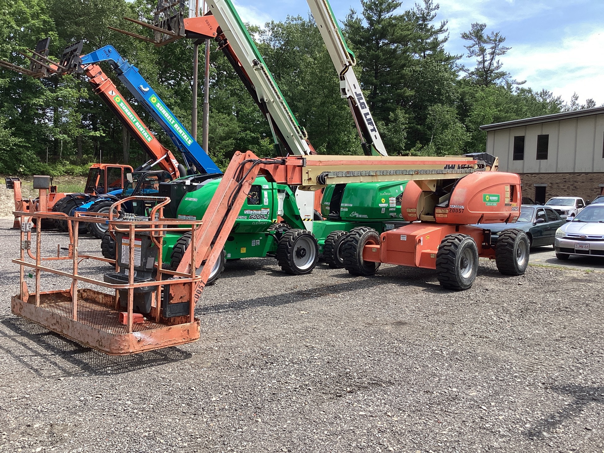 2008 JLG 660 SJ 4WD Diesel Telescopic Boom Lift