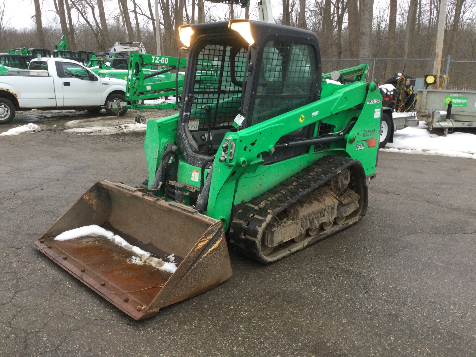 2018 Bobcat T550 Compact Track Loader