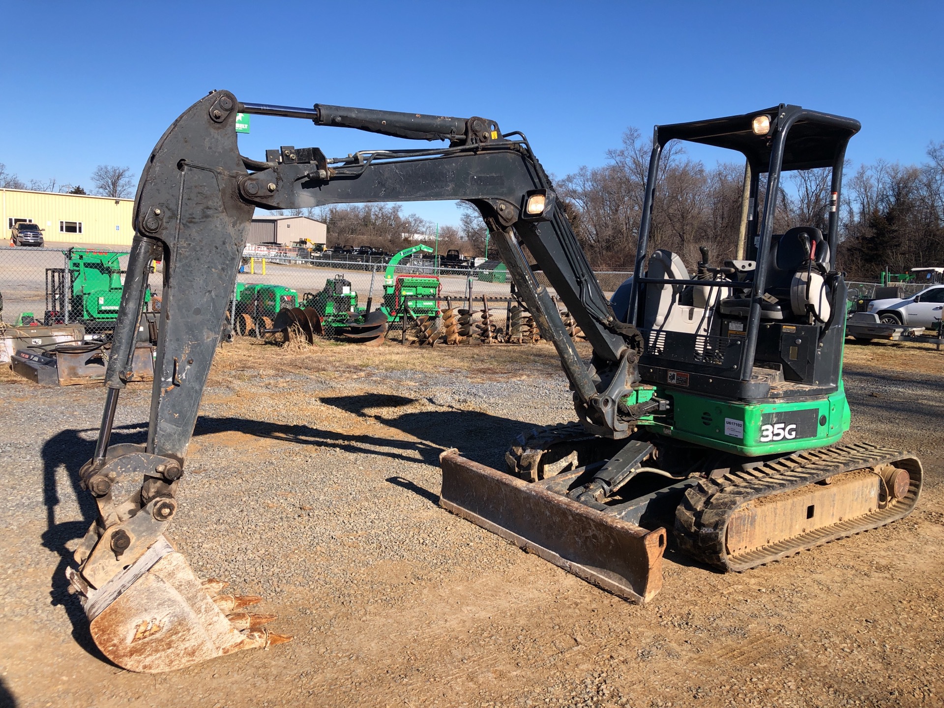 2016 John Deere 35G Mini Excavator