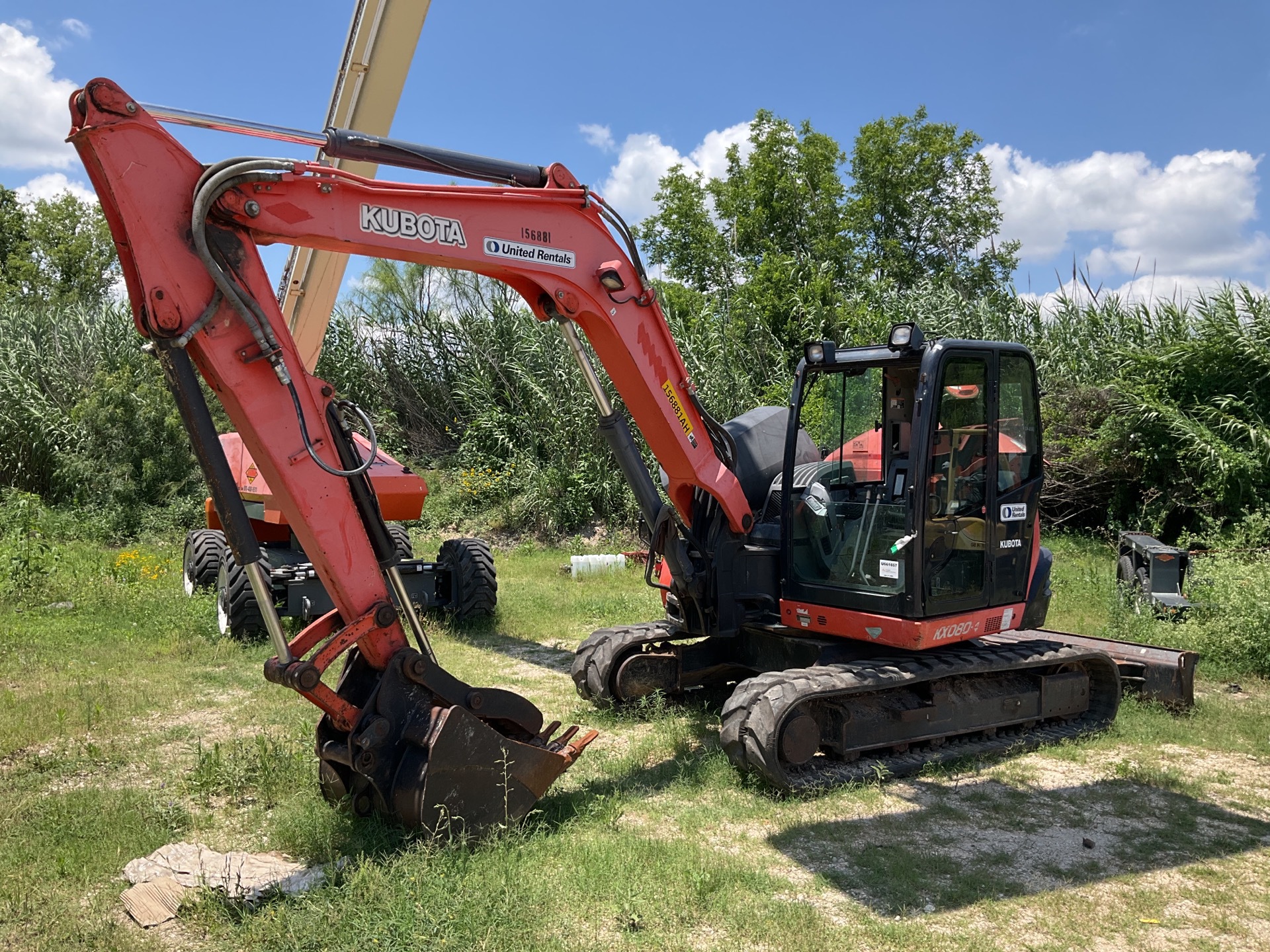 2015 Kubota KX080-4 Mini Excavator (Inoperable)