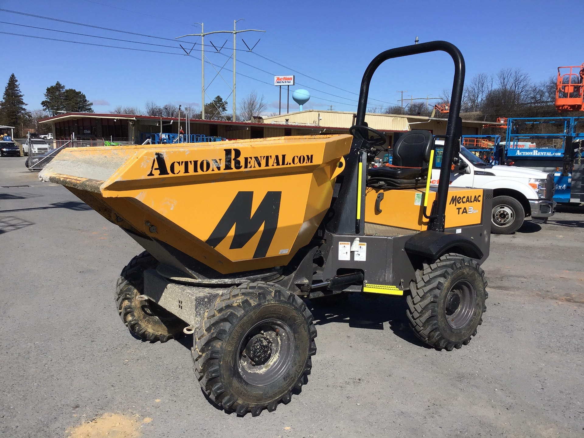 2019 Mecalac TA3-SH 3 ton 4x4 Swivel Dumper