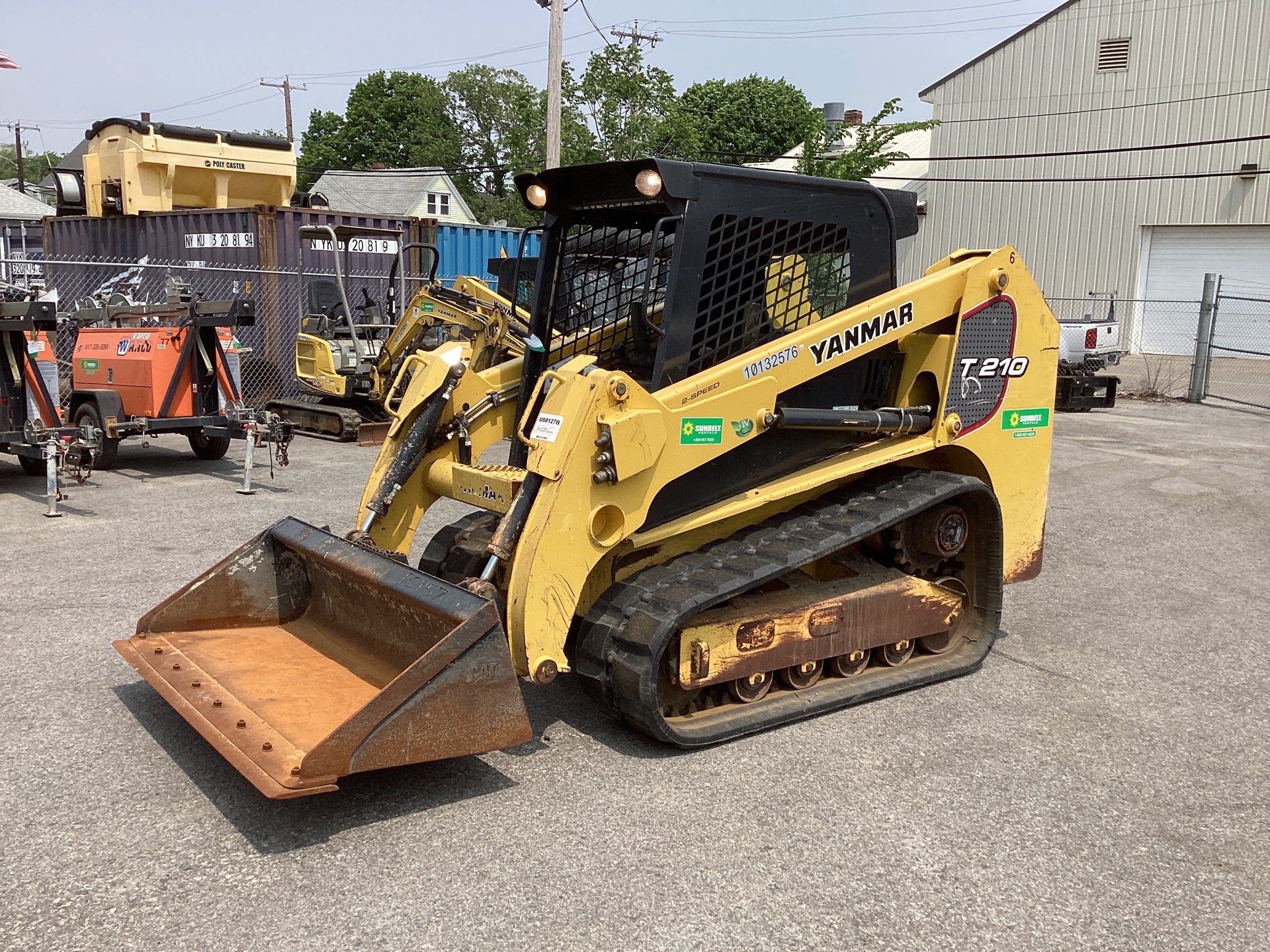 2015 Yanmar T210-1 Two-Speed Compact Track Loader