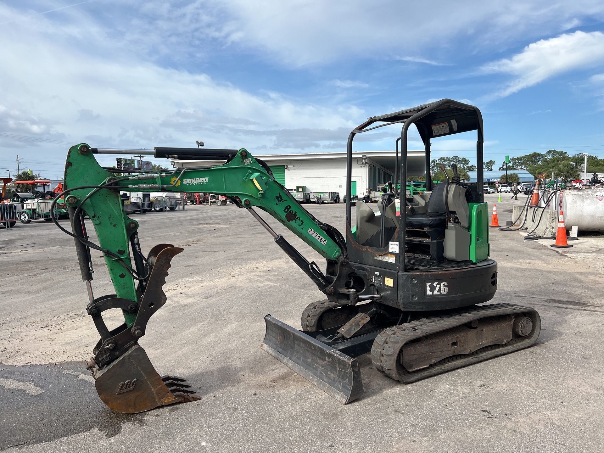 2015 Bobcat E26GM Mini Excavator