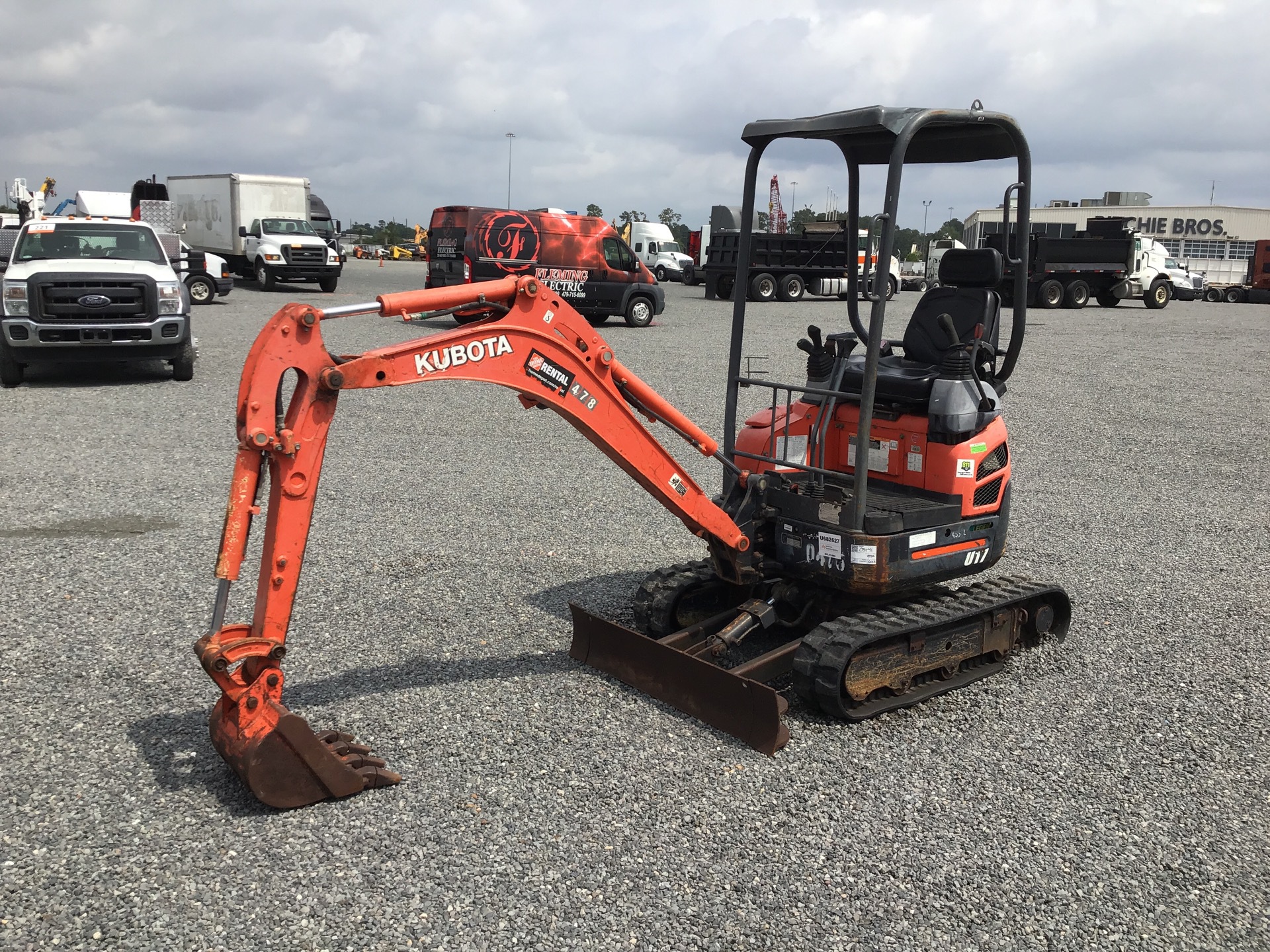 2018 Kubota U17 Mini Excavator