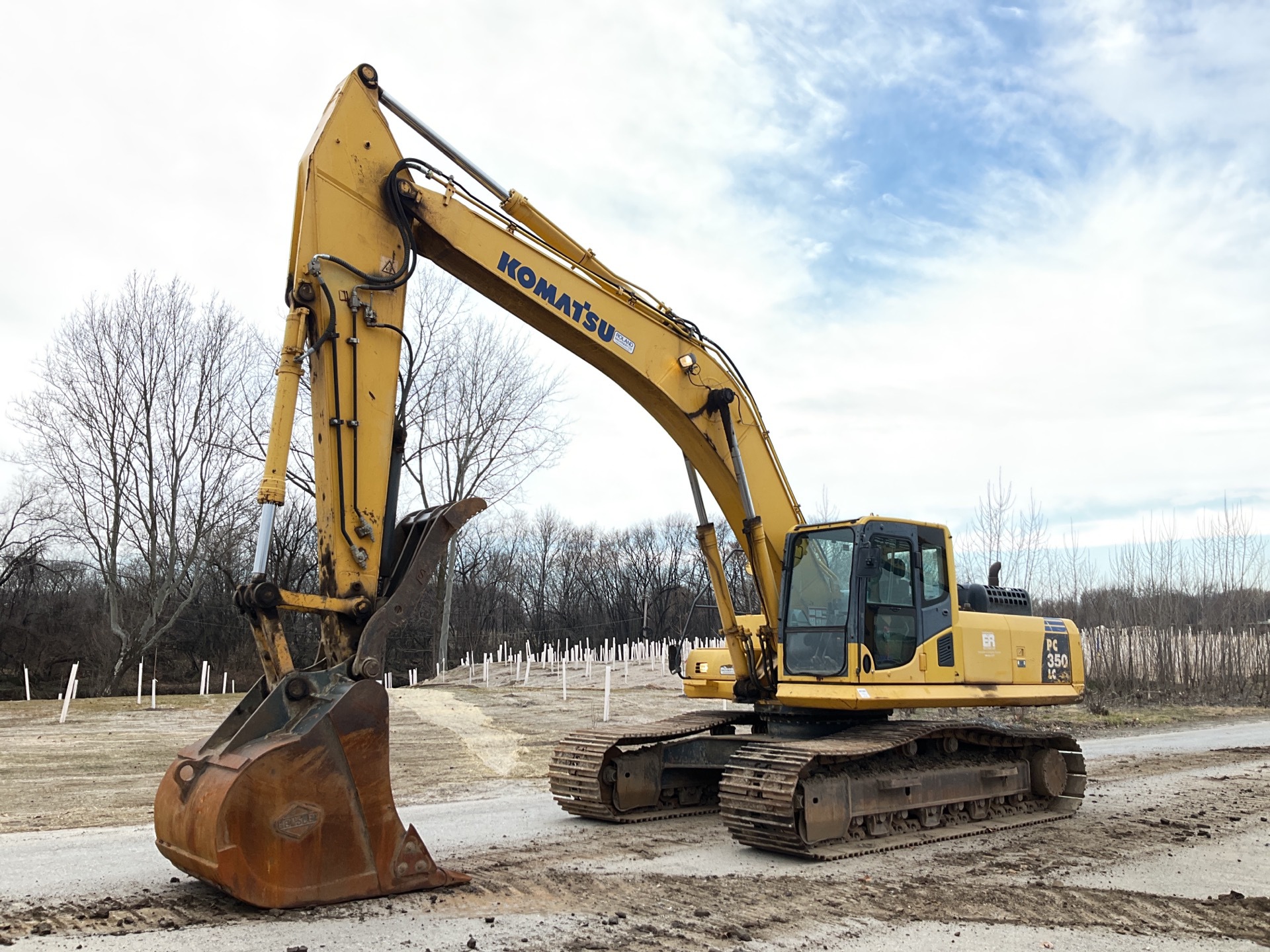 2011 Komatsu PC350LC-8 Tracked Excavator