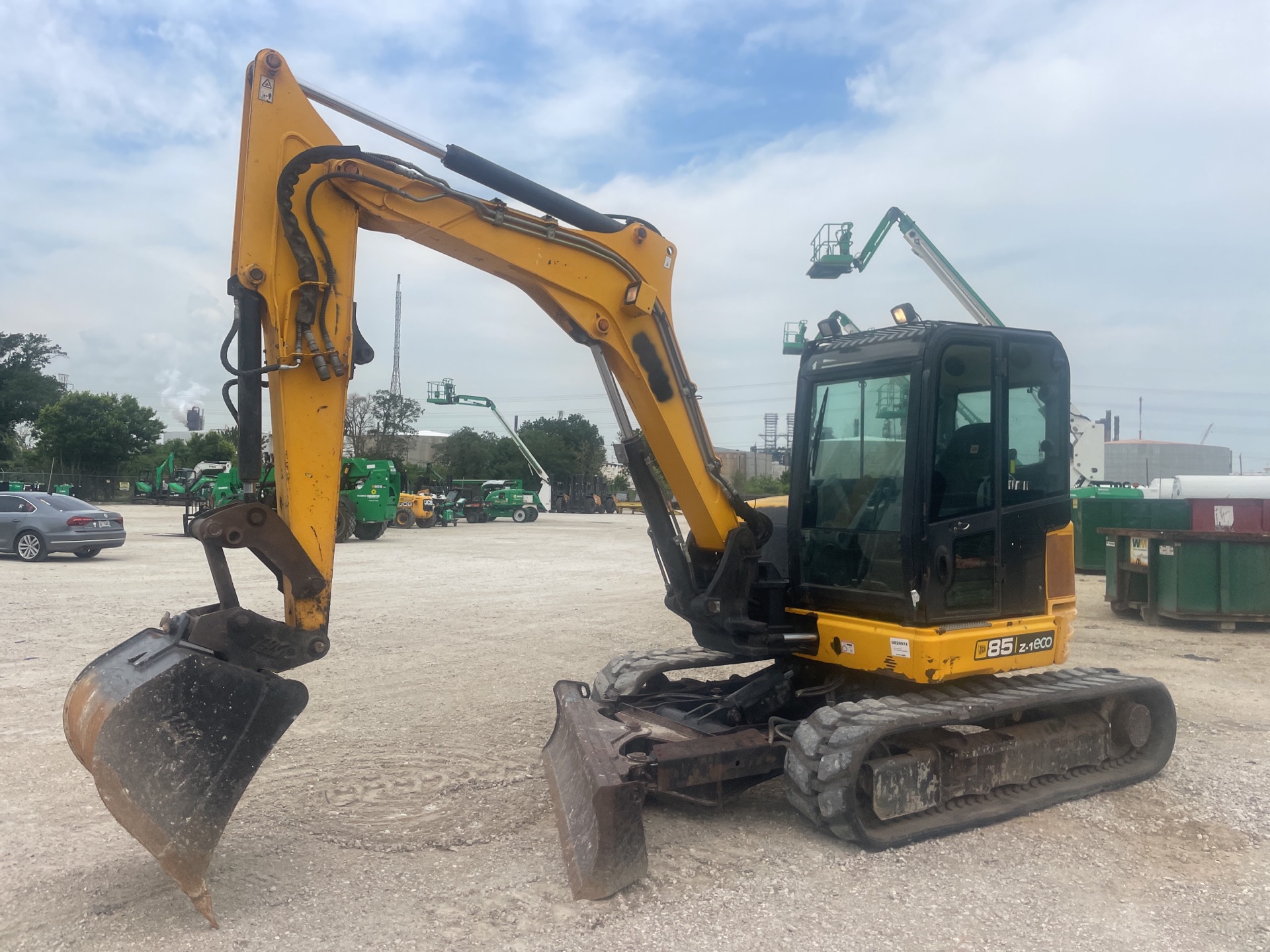 2017 JCB 85Z-1 Mini Excavator