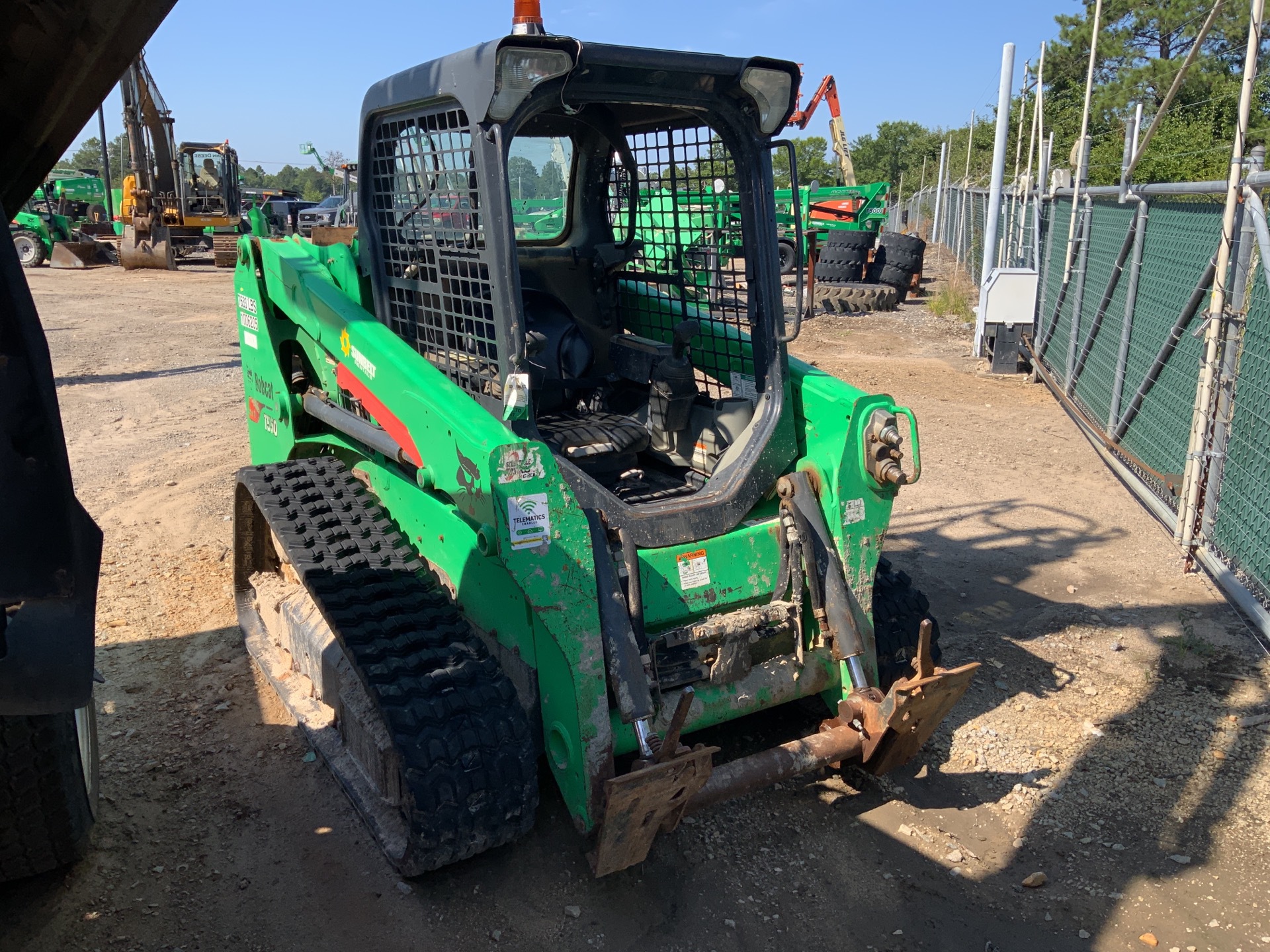 2017 Bobcat T550 Compact Track Loader