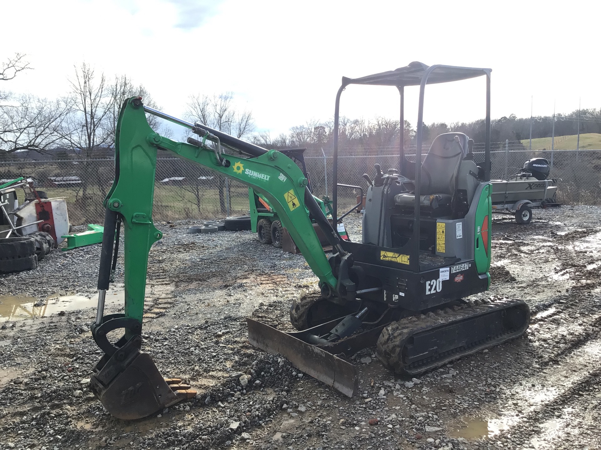 2015 Bobcat E20 Mini Excavator