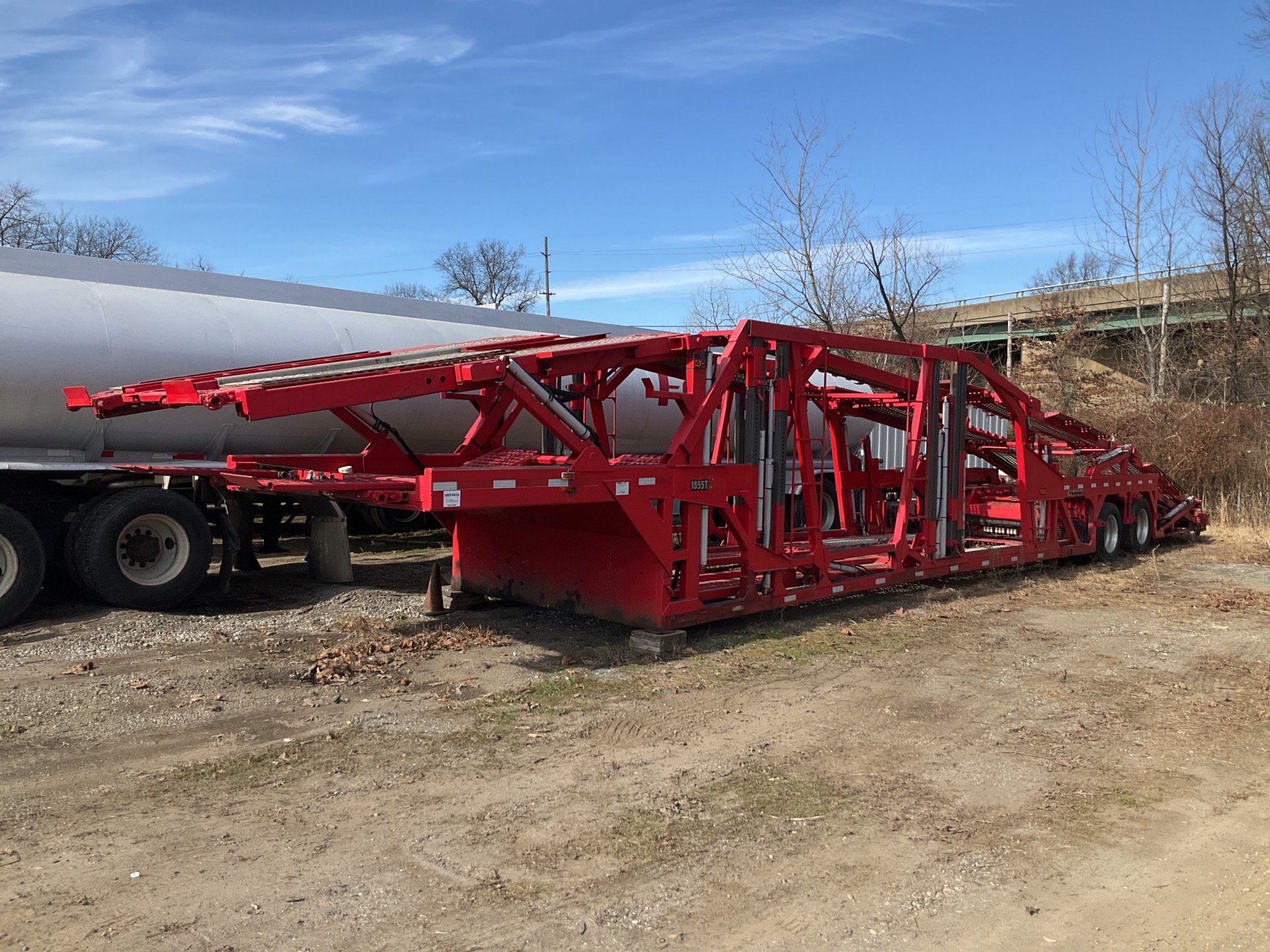 2007 Cottrell C-5309 T/A 8 Car Open Car Carrier Trailer