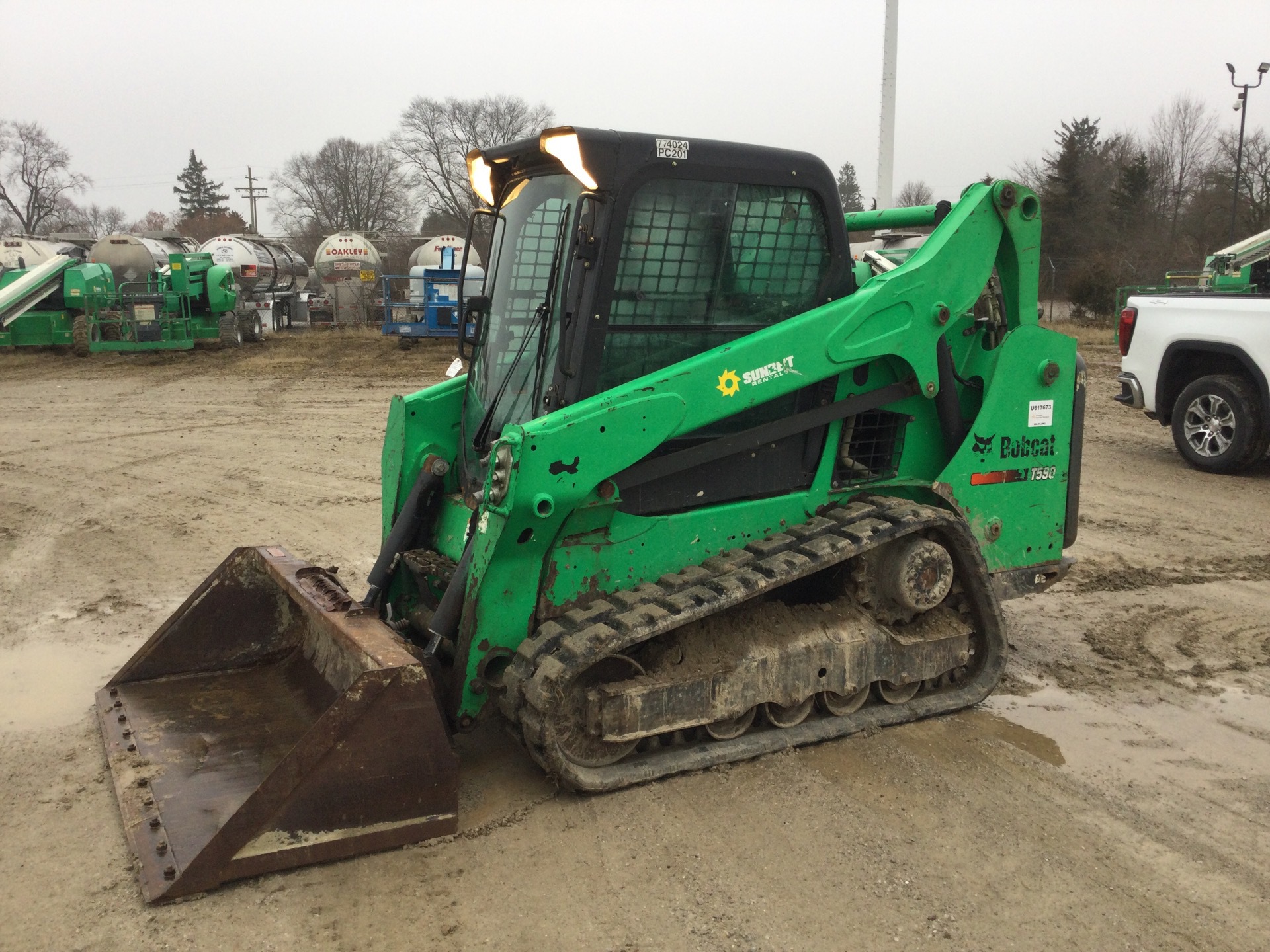 2015 Bobcat T590 Compact Track Loader