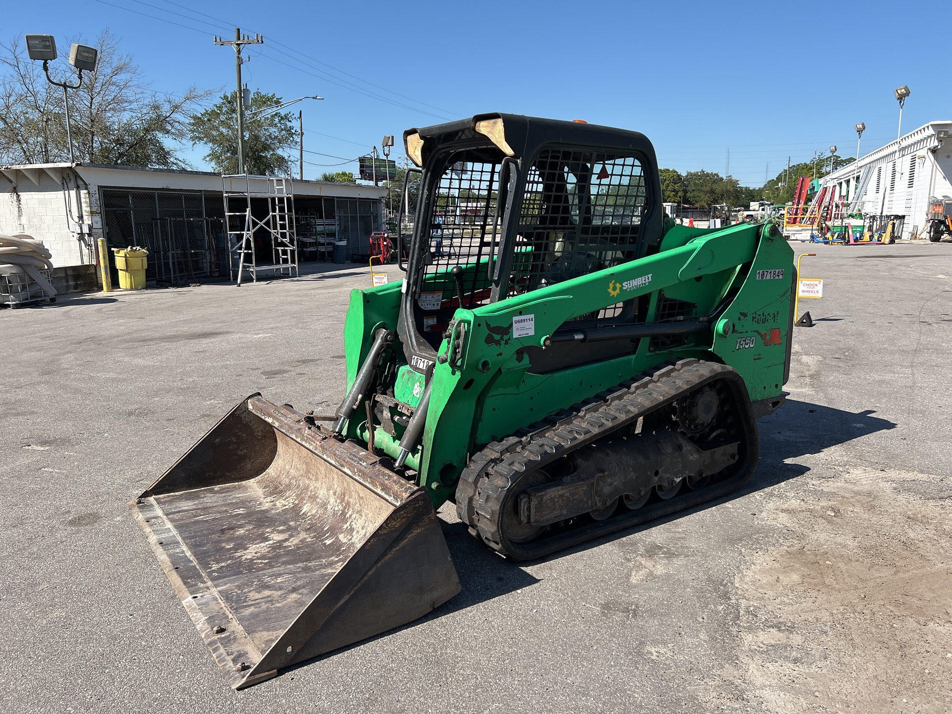 2018 Bobcat T550 Compact Track Loader