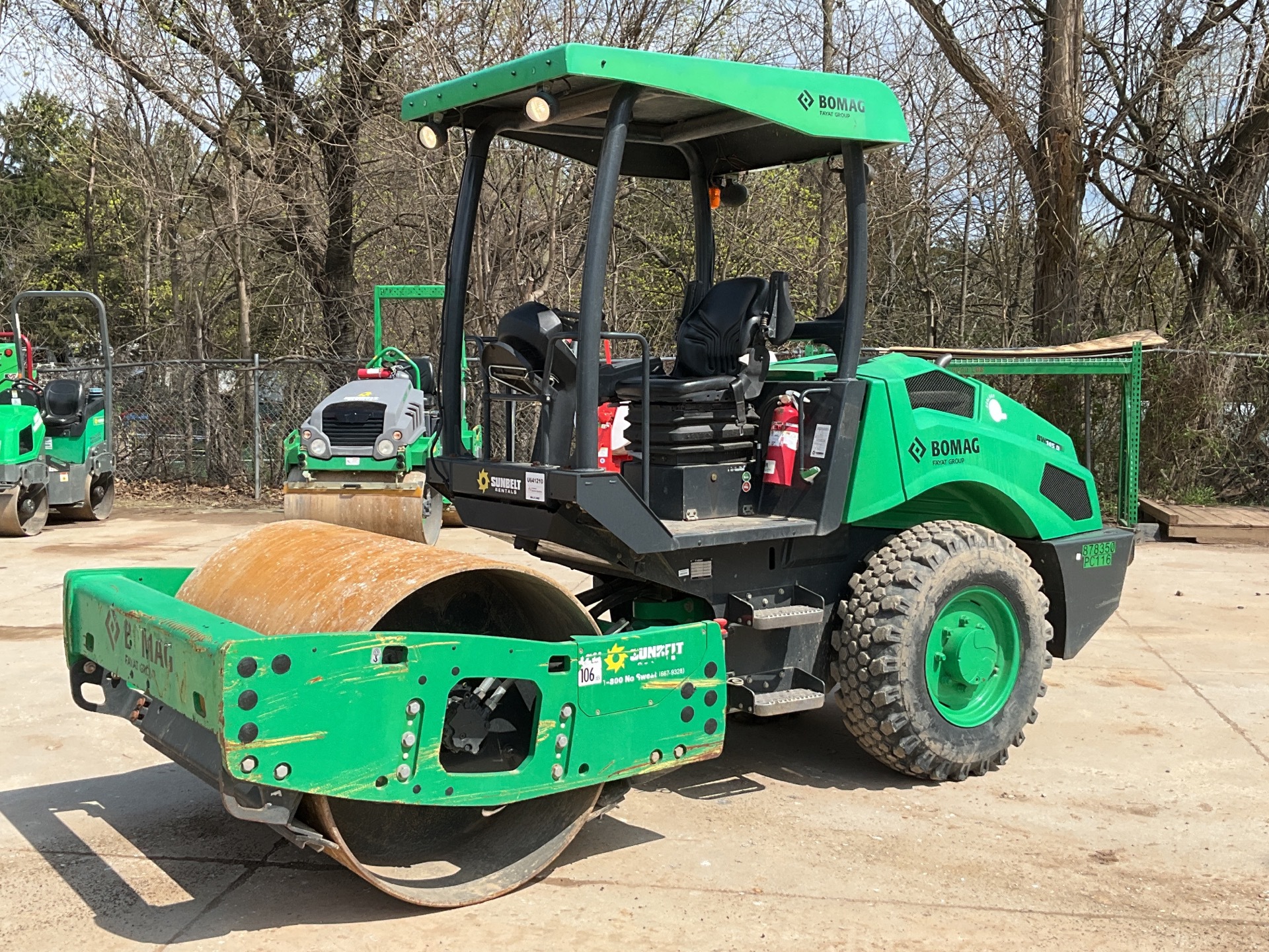 2016 Bomag BW145D-5 Smooth Drum Compactor