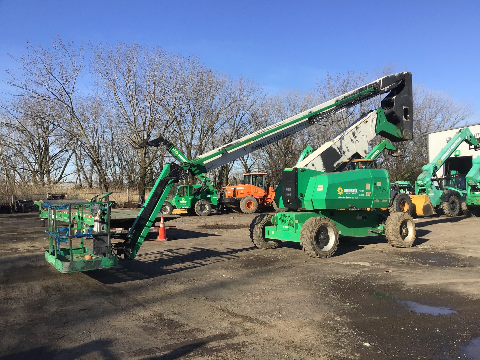 2014 JLG 800AJ 4WD Diesel Articulating Boom Lift