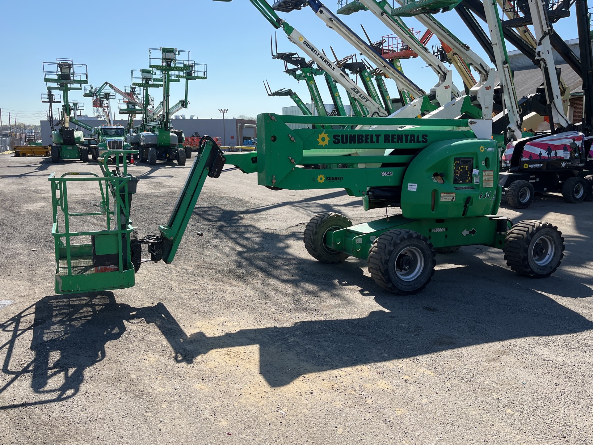 2014 JLG 450AJ SII 4WD Diesel Articulating Boom Lift