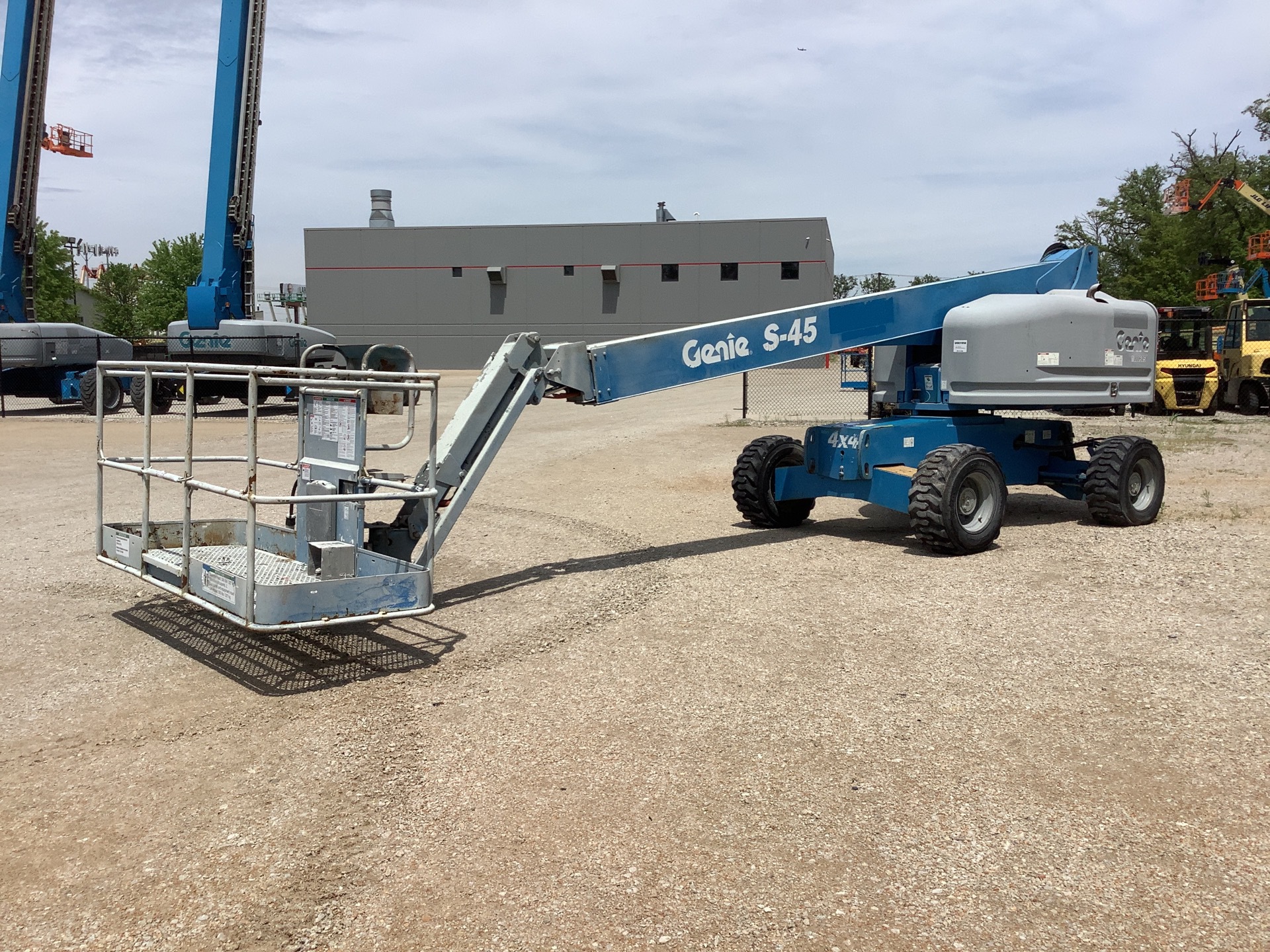 2015 Genie S-45 4WD Diesel Telescopic Boom Lift