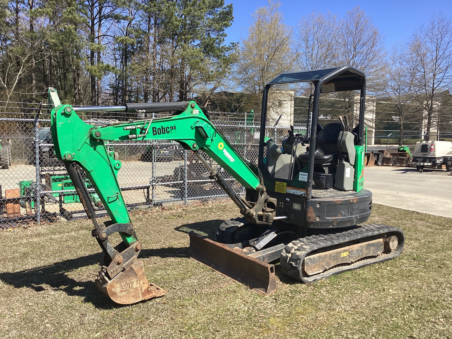 2016 Bobcat E26 Mini Excavator