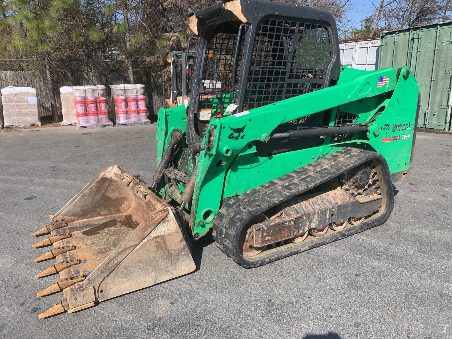 2016 Bobcat T550 Compact Track Loader