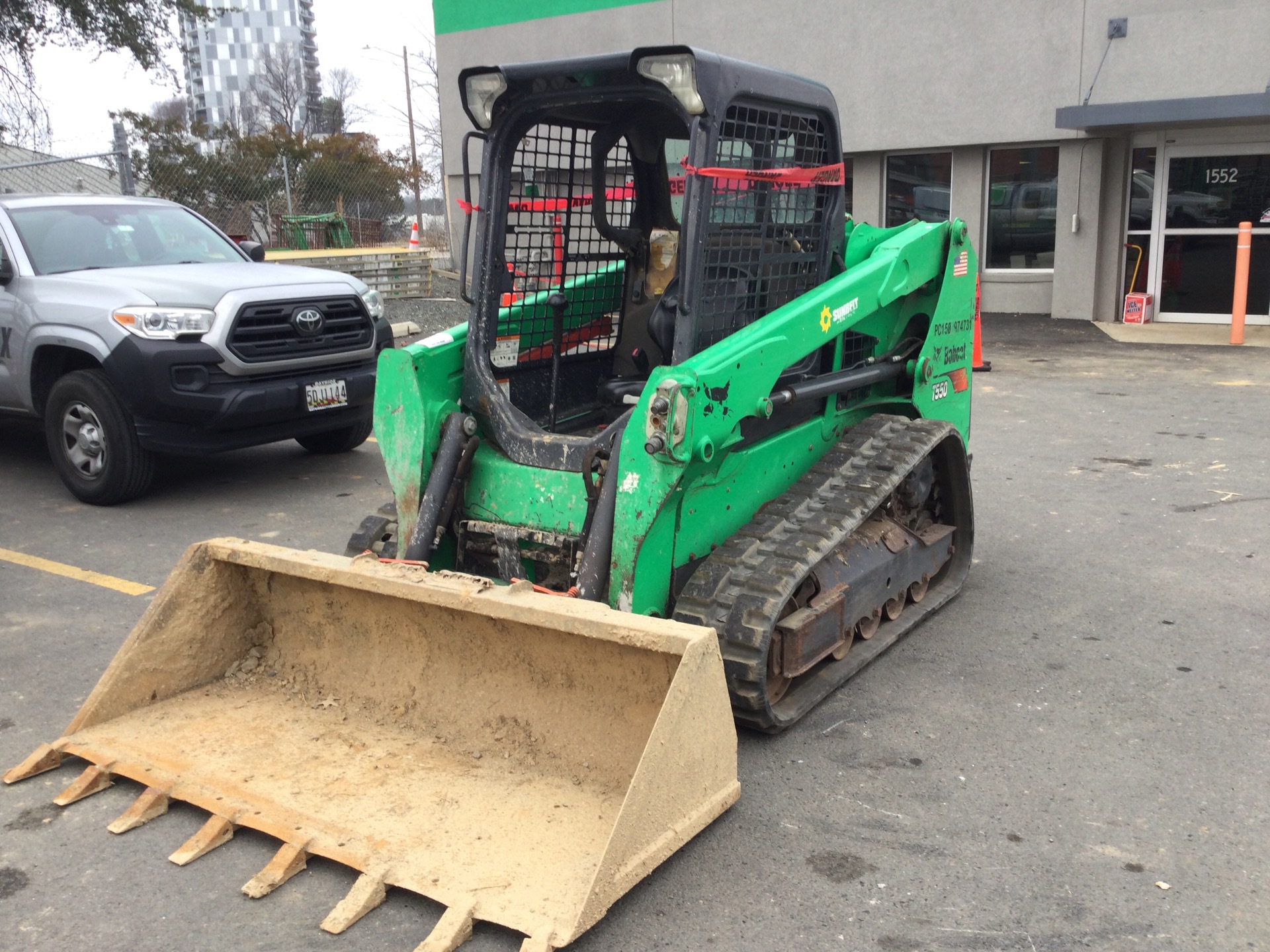 2017 Bobcat T550 Compact Track Loader