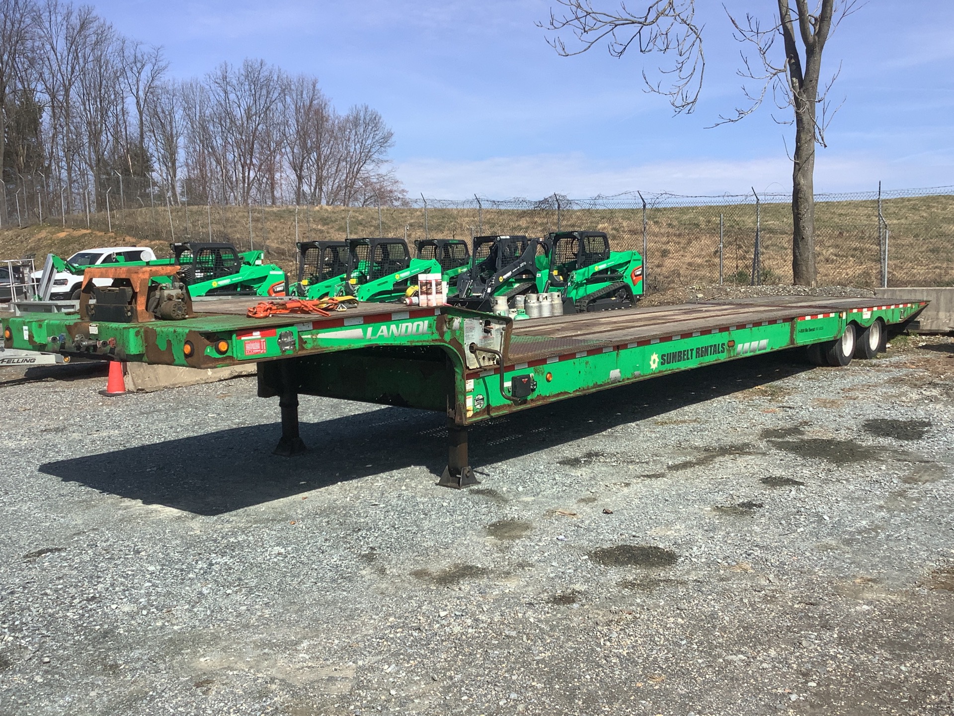 2013 Landoll 930C-51-15 41 ft T/A Hydraulic Tail Trailer