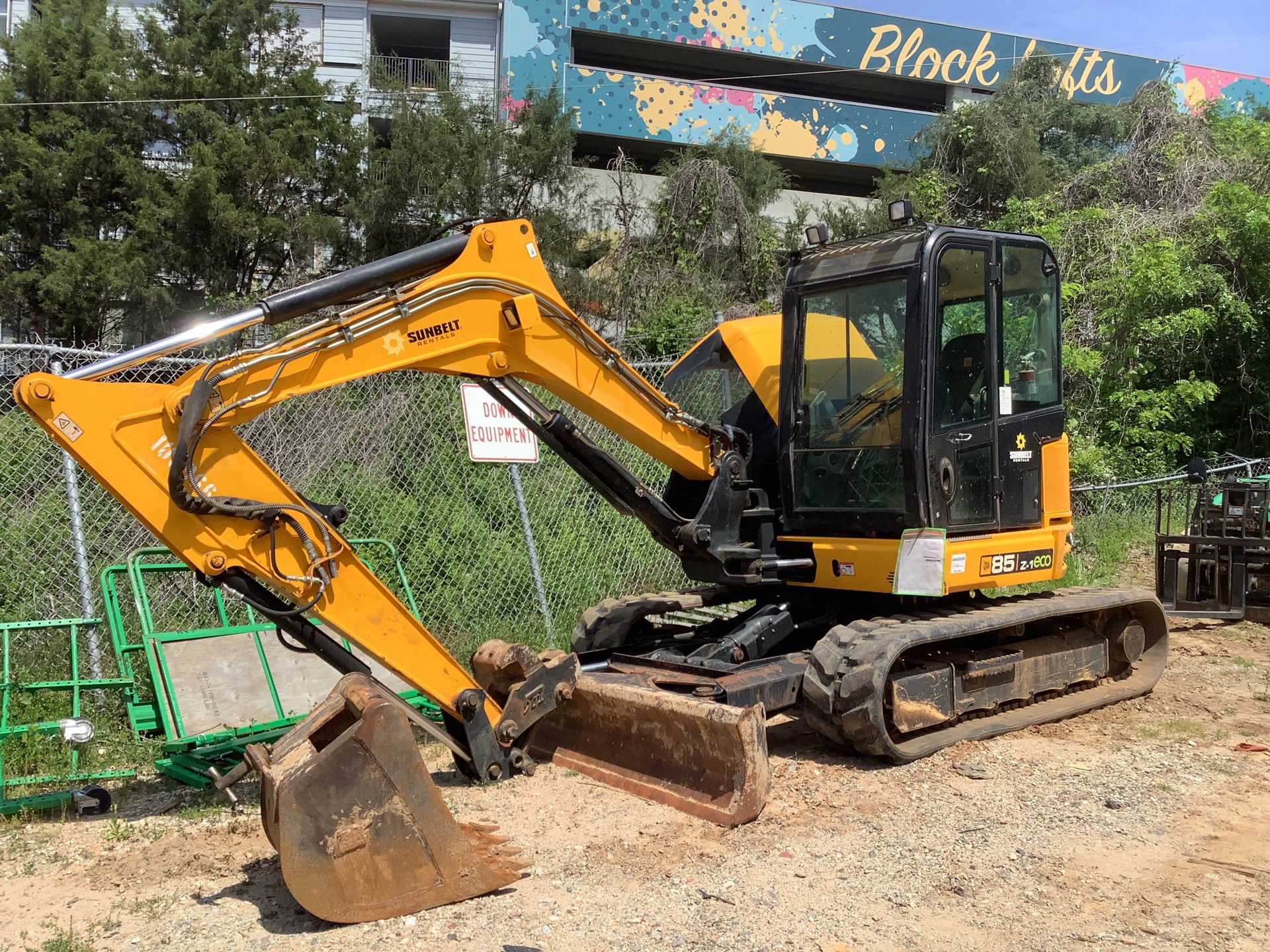 2017 JCB 85Z-1 Mini Excavator (Inoperable)